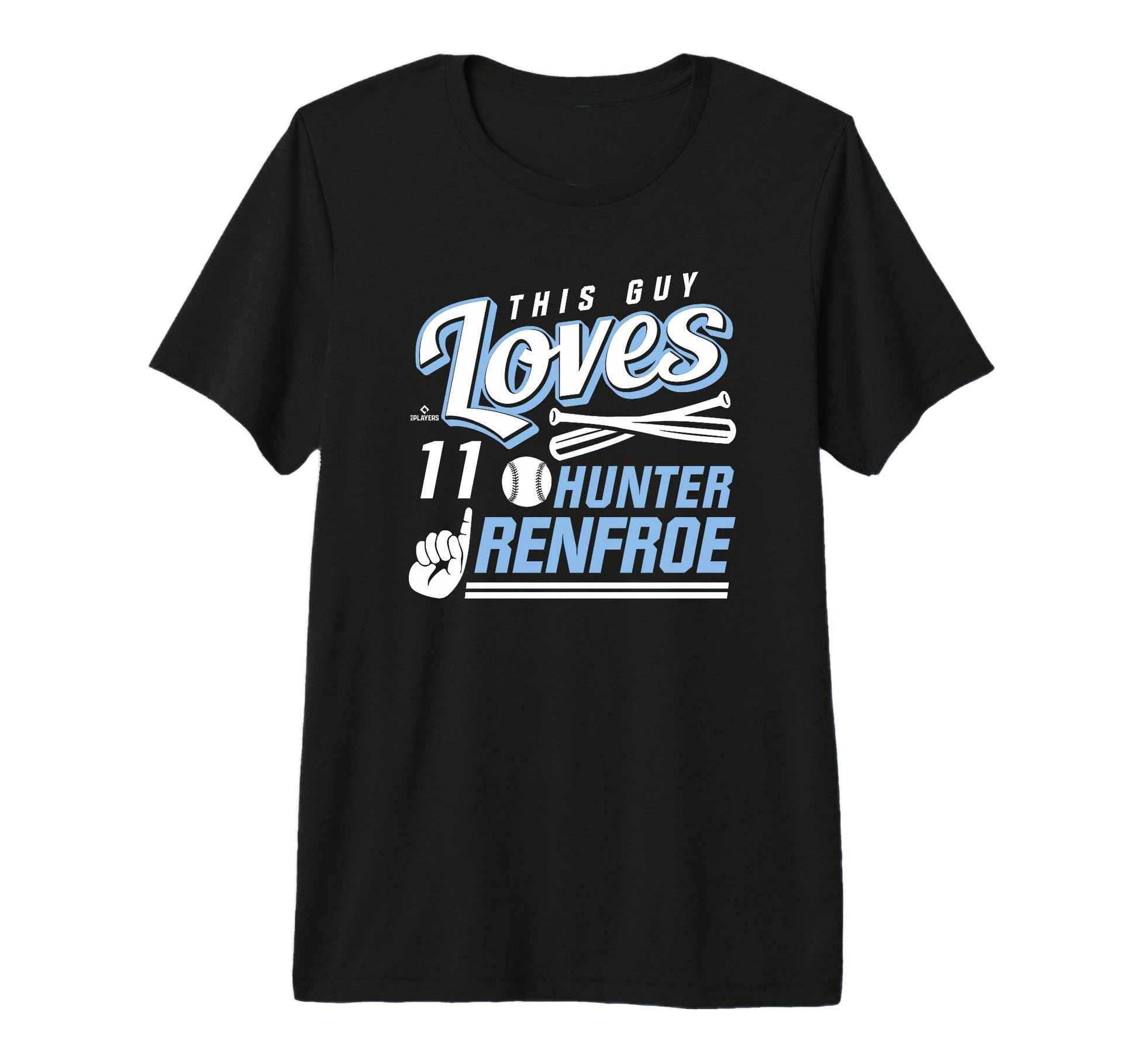 This Guy Loves Hunter Renfroe Tri T-Shirt - Fun Novelty Design Men Women - T-Shirt, Sweatshirt, Hoodie