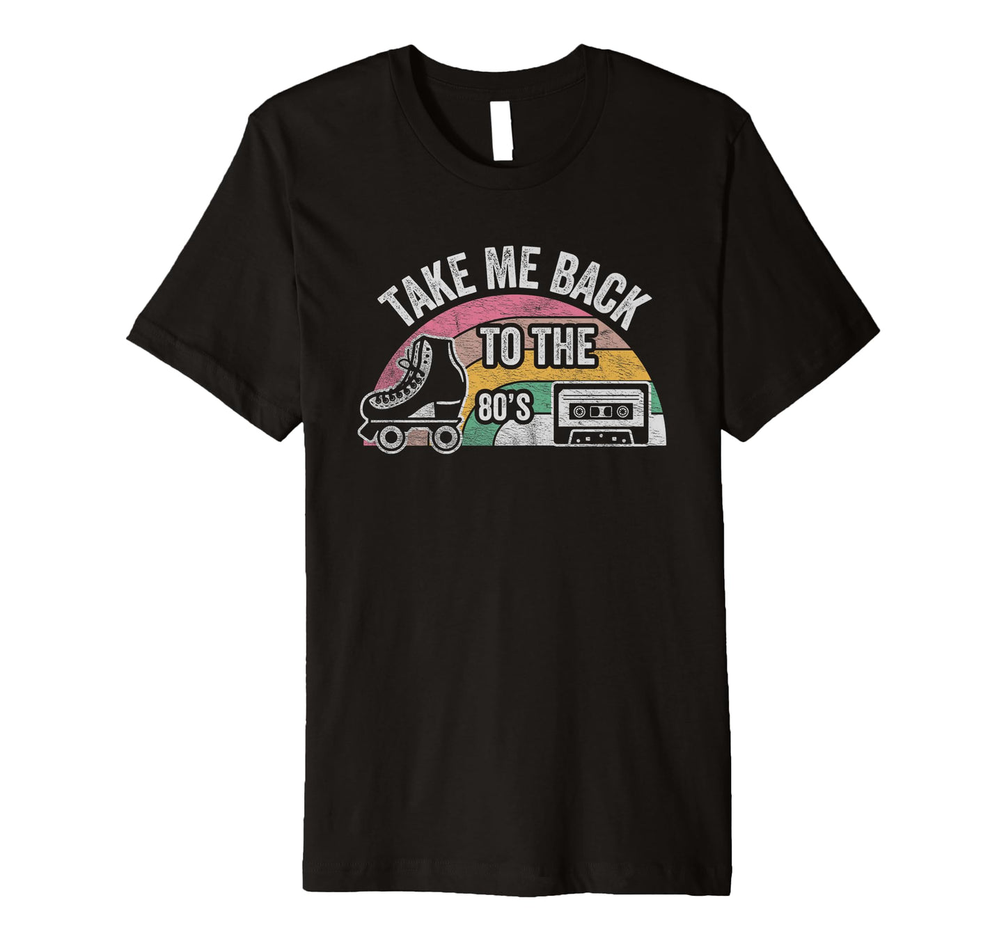 Take Me Back To 80S T-Shirt - Minimalist Print Unisex - T-Shirt, Sweatshirt, Hoodie