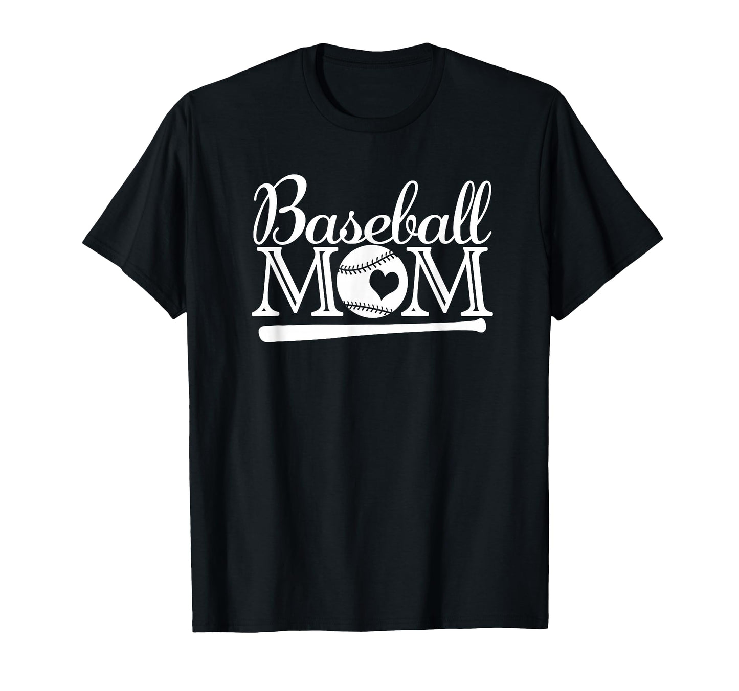 Baseball Mom Love Baseball Ball T-Shirt - Streetwear Style for Adults - T-Shirt, Sweatshirt, Hoodie