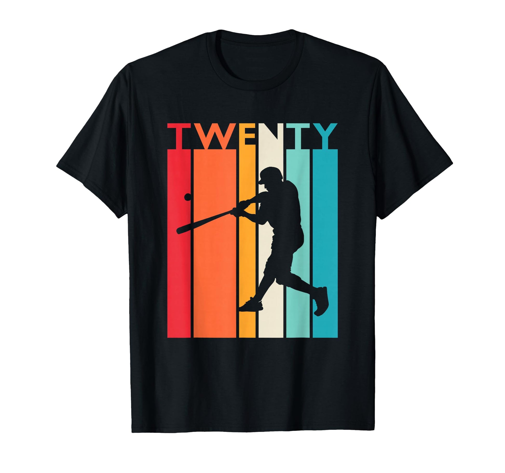 20Th Birthday Gift Baseball 20 T-Shirt - Fun Novelty Design for Adults - T-Shirt, Sweatshirt, Hoodie