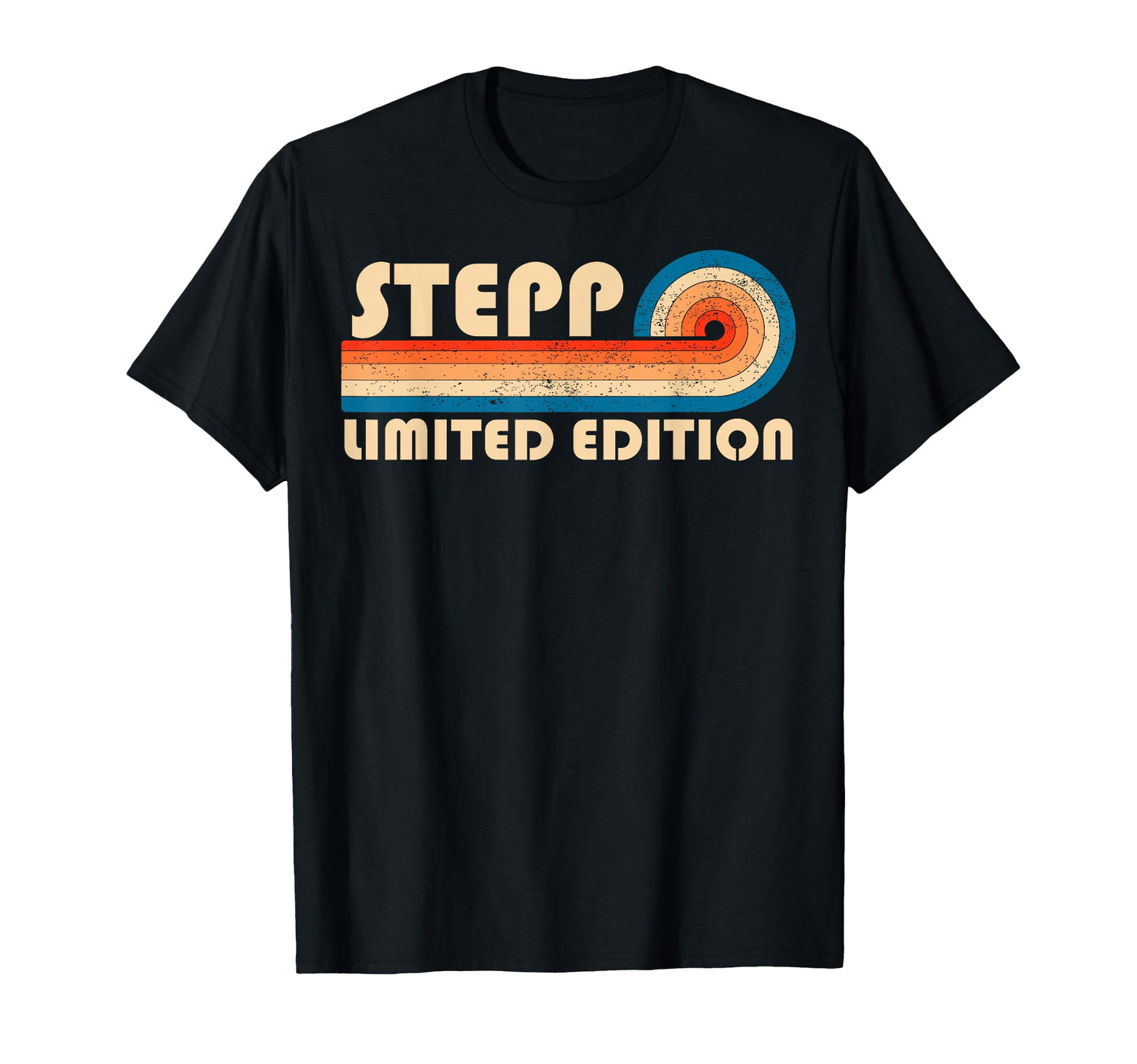 Stepp 70S 80S Sunset Stripe T-Shirt - Minimalist Print for Adults - T-Shirt, Sweatshirt, Hoodie