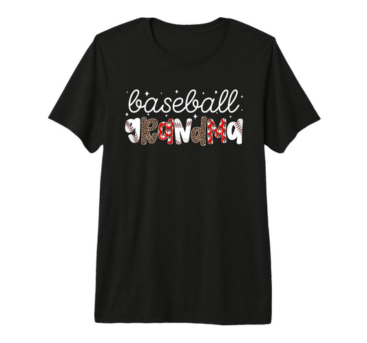 Baseball Grandma Leopard Grandma T-Shirt - Streetwear Style Men Women - T-Shirt, Sweatshirt, Hoodie