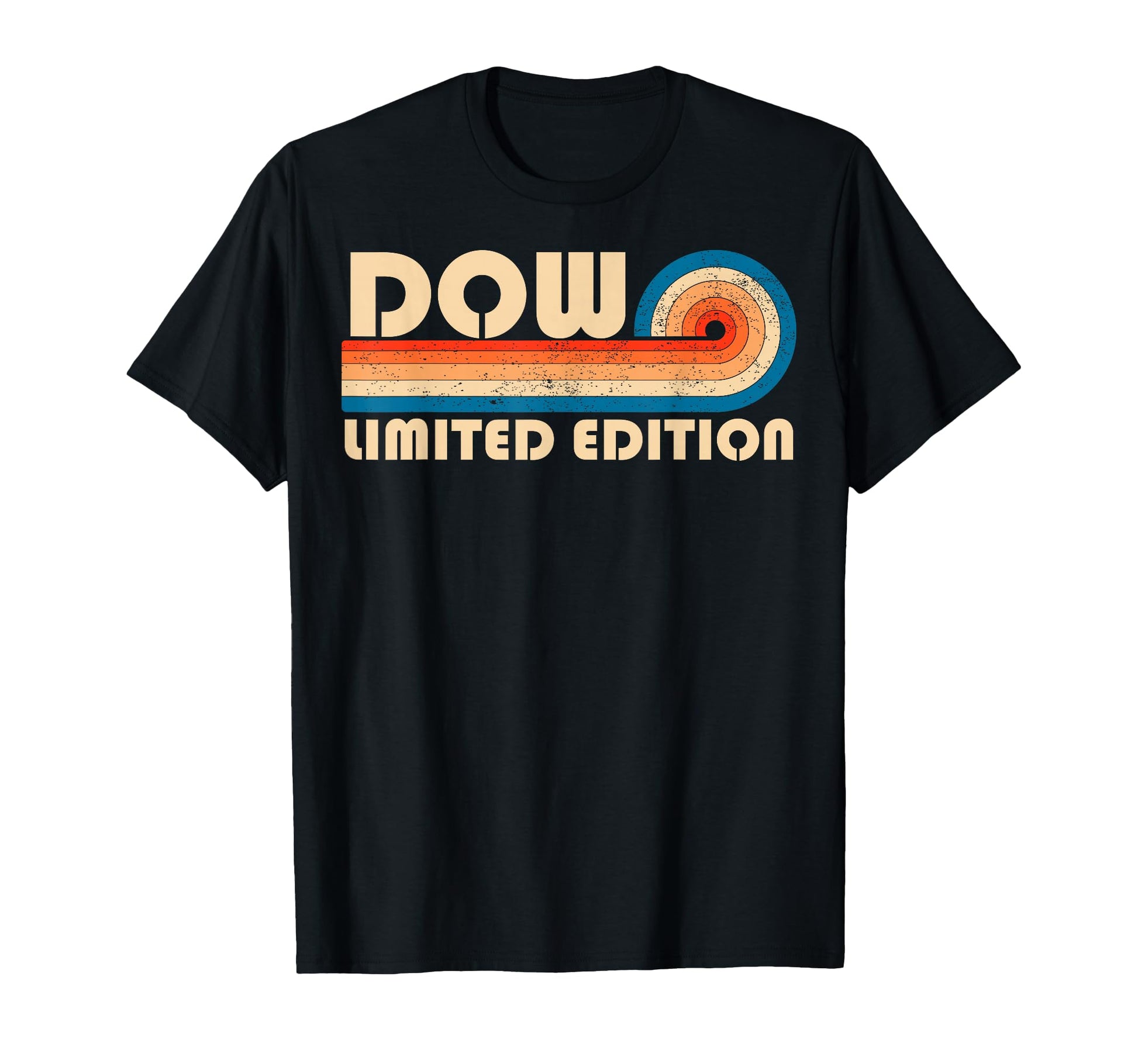 Dow 70S 80S Sunset Stripe T-Shirt - Fun Novelty Design Unisex - T-Shirt, Sweatshirt, Hoodie