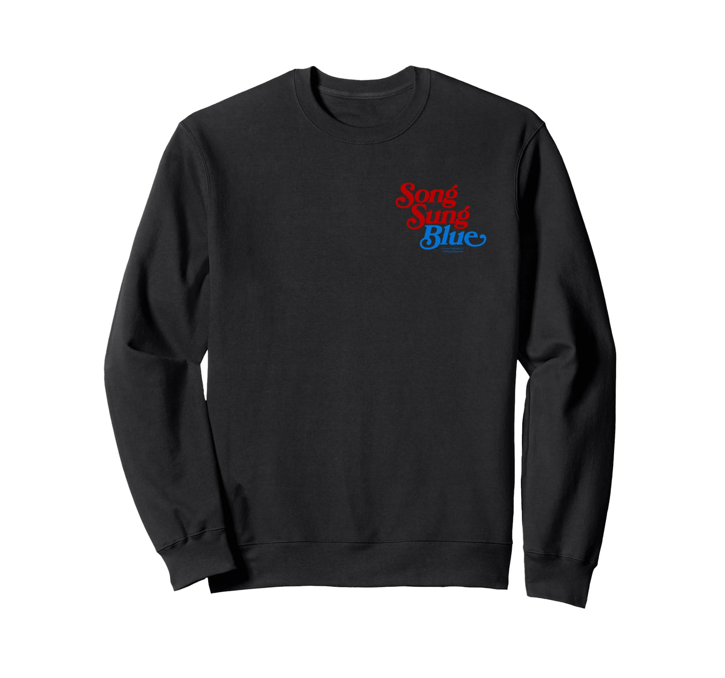 Song Sung Blue Pocket Hit Logo Sweatshirt - Minimalist Print Unisex - T-Shirt, Sweatshirt, Hoodie