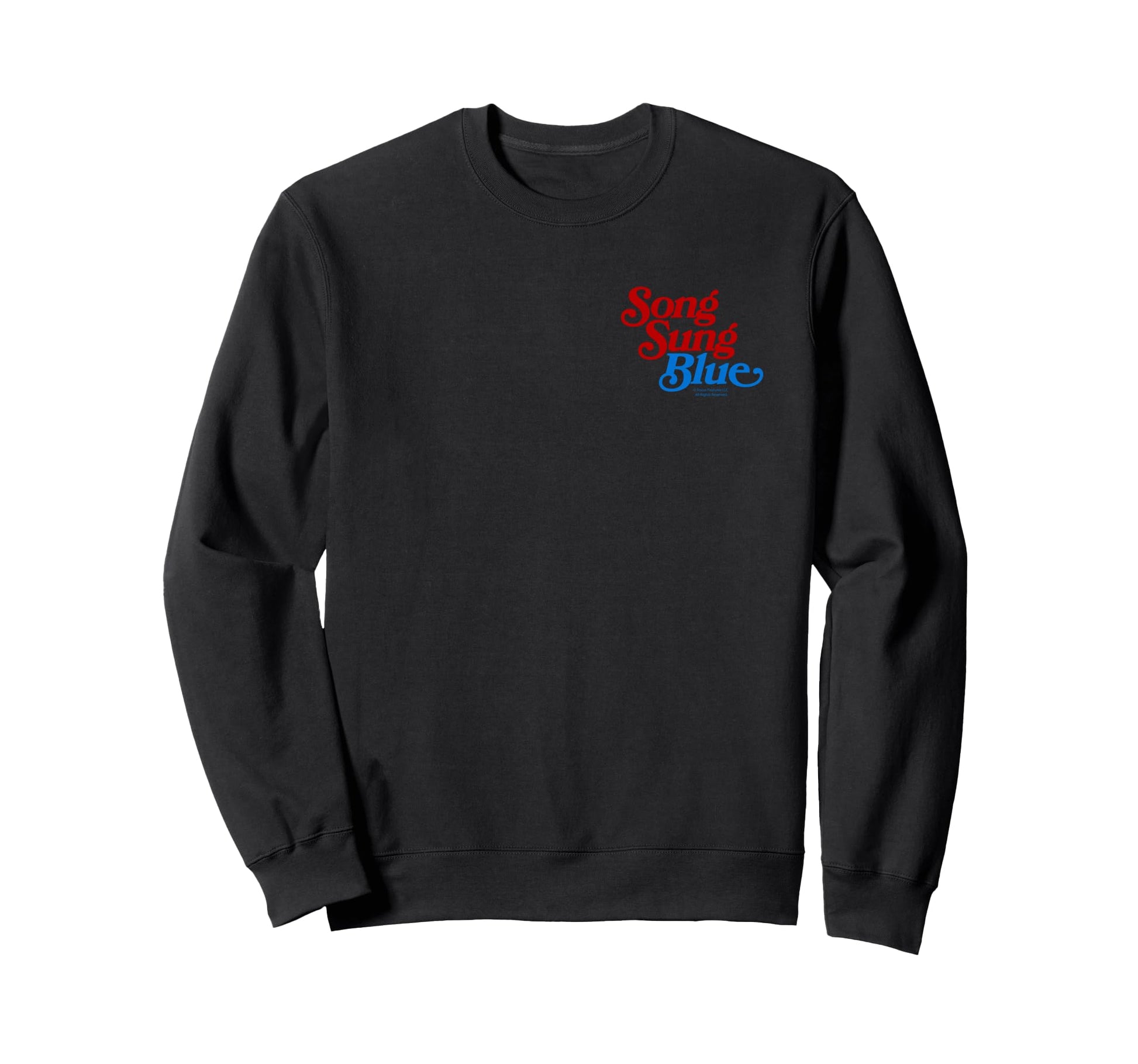 Song Sung Blue Pocket Hit Logo Sweatshirt - Minimalist Print Unisex - T-Shirt, Sweatshirt, Hoodie