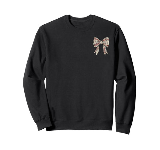 2 Sided Camo Baseball Mama Coquette Sweatshirt - Custom Art Print Unisex - T-Shirt, Sweatshirt, Hoodie