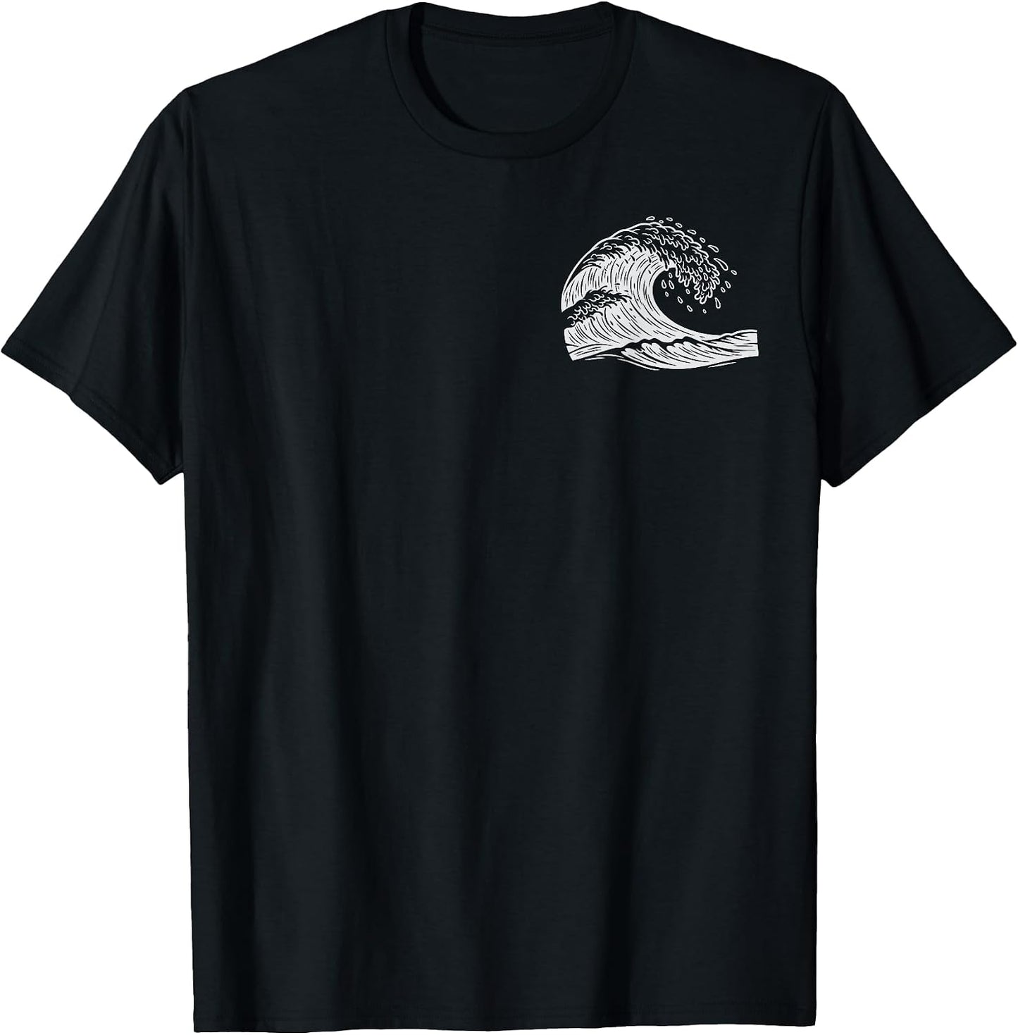 Great Wave Otaku Surf Crew Gag Surfboarder Graphic - Adult & Kids T-Shirts, Sweatshirts & Hoodies apparel design preview 1
