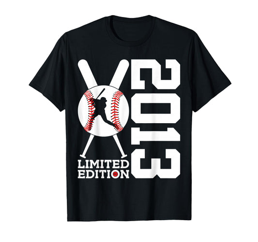 13Th Birthday Baseball 2013 T-Shirt - Custom Art Print Men Women - T-Shirt, Sweatshirt, Hoodie