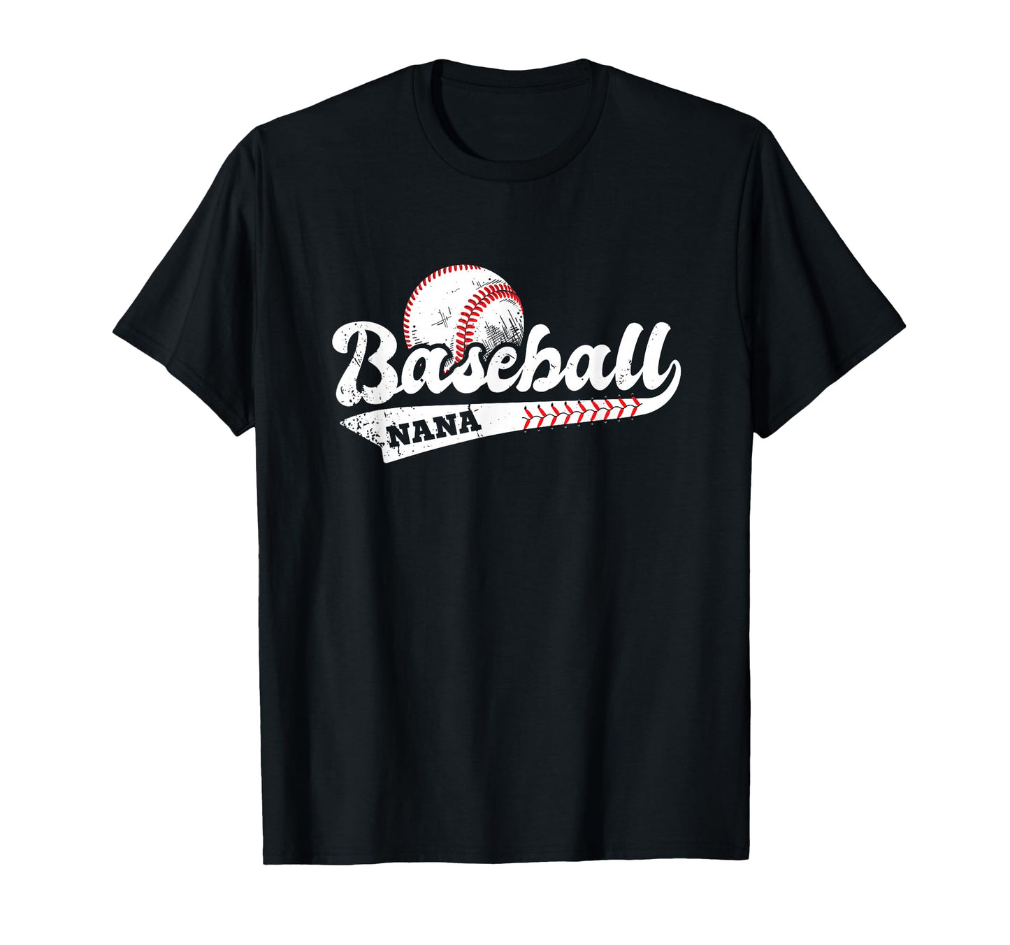 Baseball Nana Mother Baseball T-Shirt - Fun Novelty Design for Adults - T-Shirt, Sweatshirt, Hoodie
