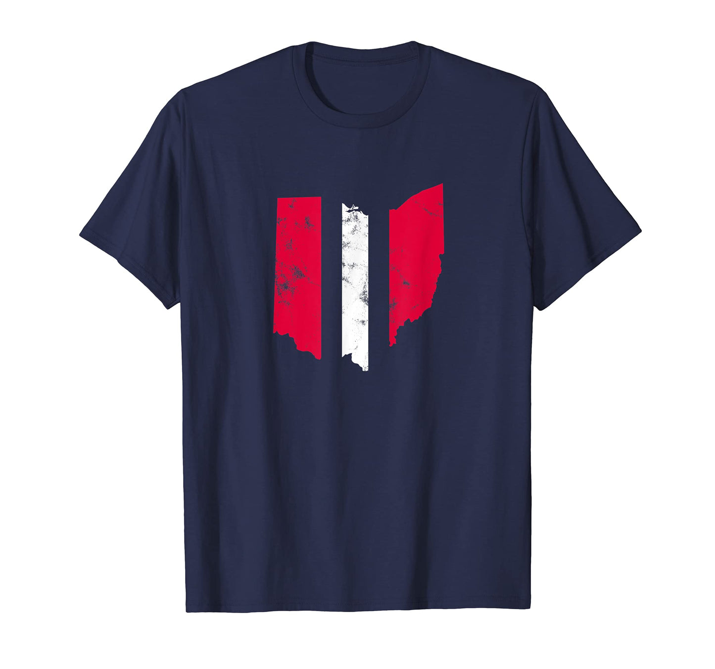 Cle Cleveland Baseball Ohio Strip T-Shirt - Aesthetic Graphic Unisex - T-Shirt, Sweatshirt, Hoodie