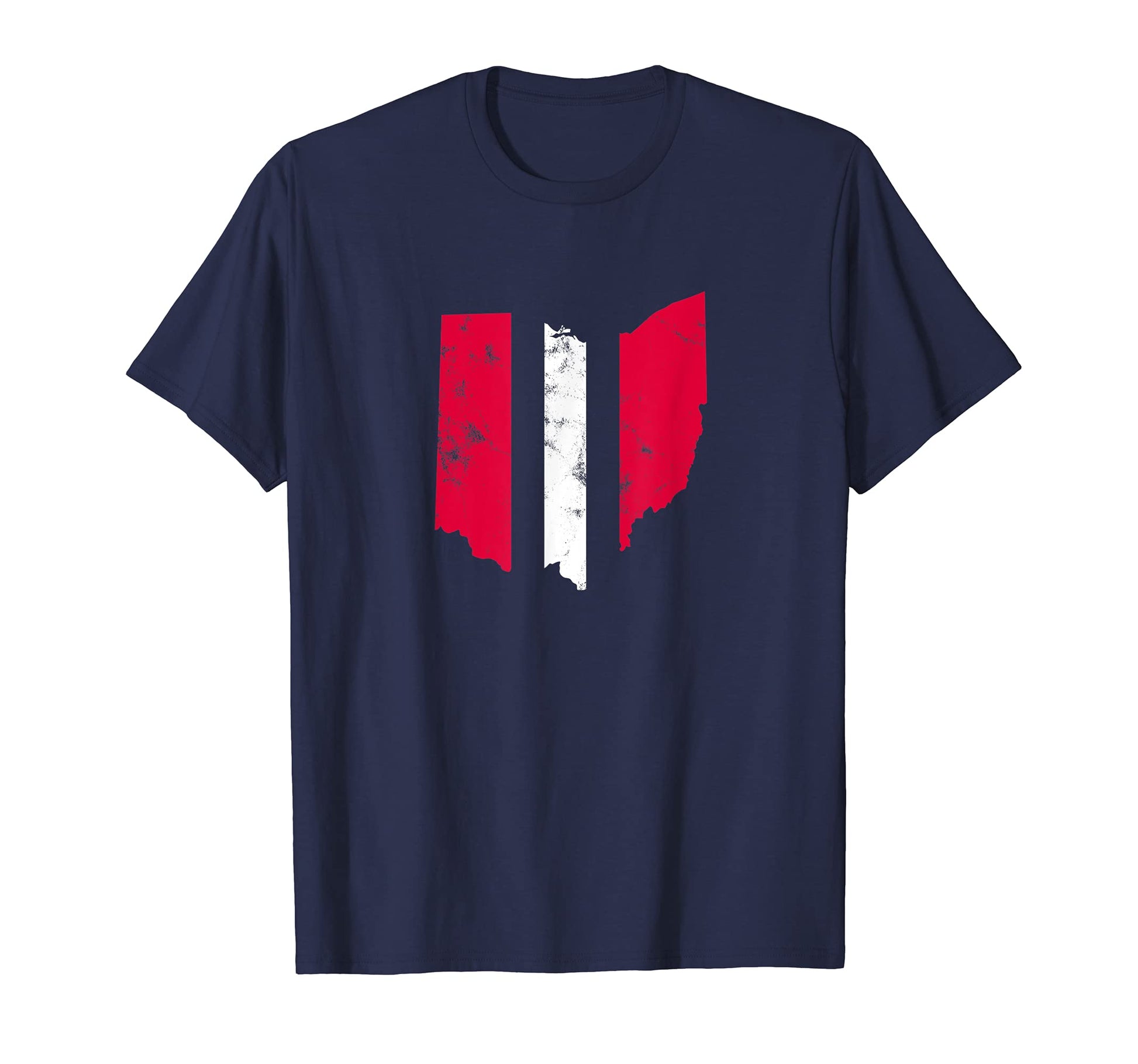 Cle Cleveland Baseball Ohio Strip T-Shirt - Aesthetic Graphic Unisex - T-Shirt, Sweatshirt, Hoodie