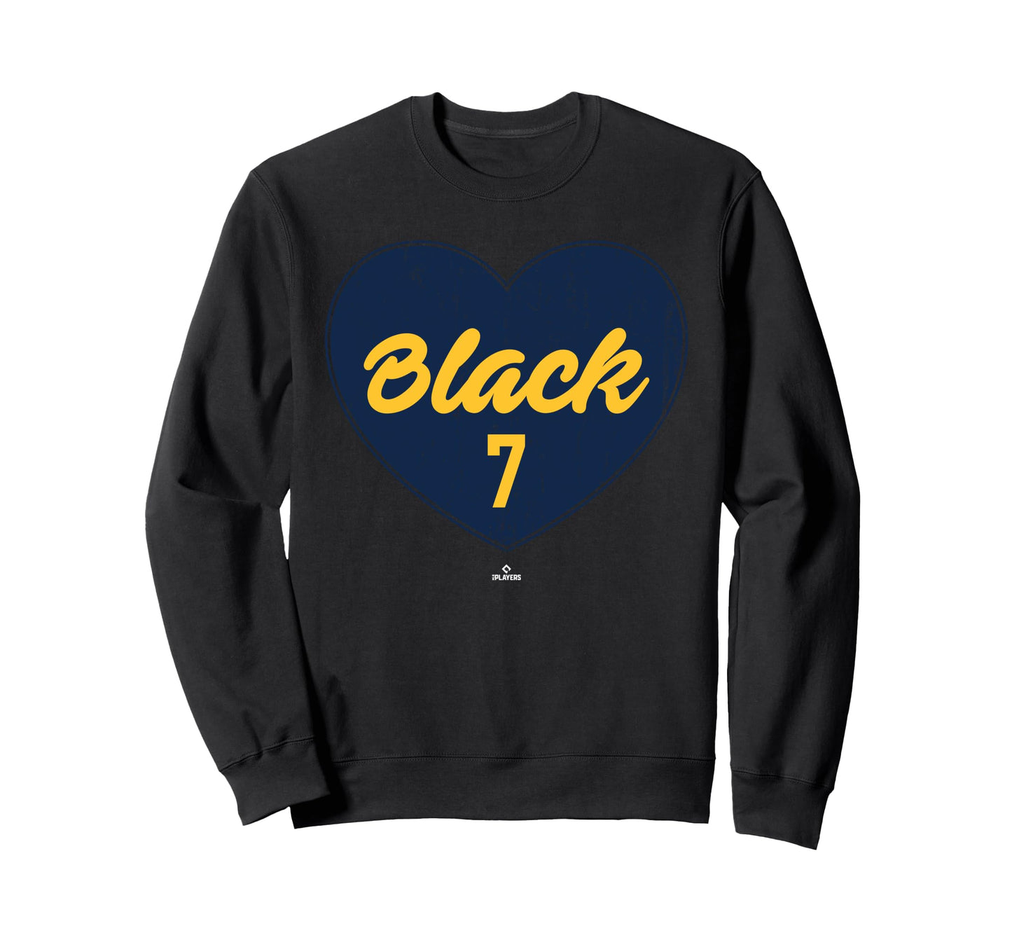 Distressed Heart Tyler Black Sweatshirt - Novelty Apparel Men Women - T-Shirt, Sweatshirt, Hoodie
