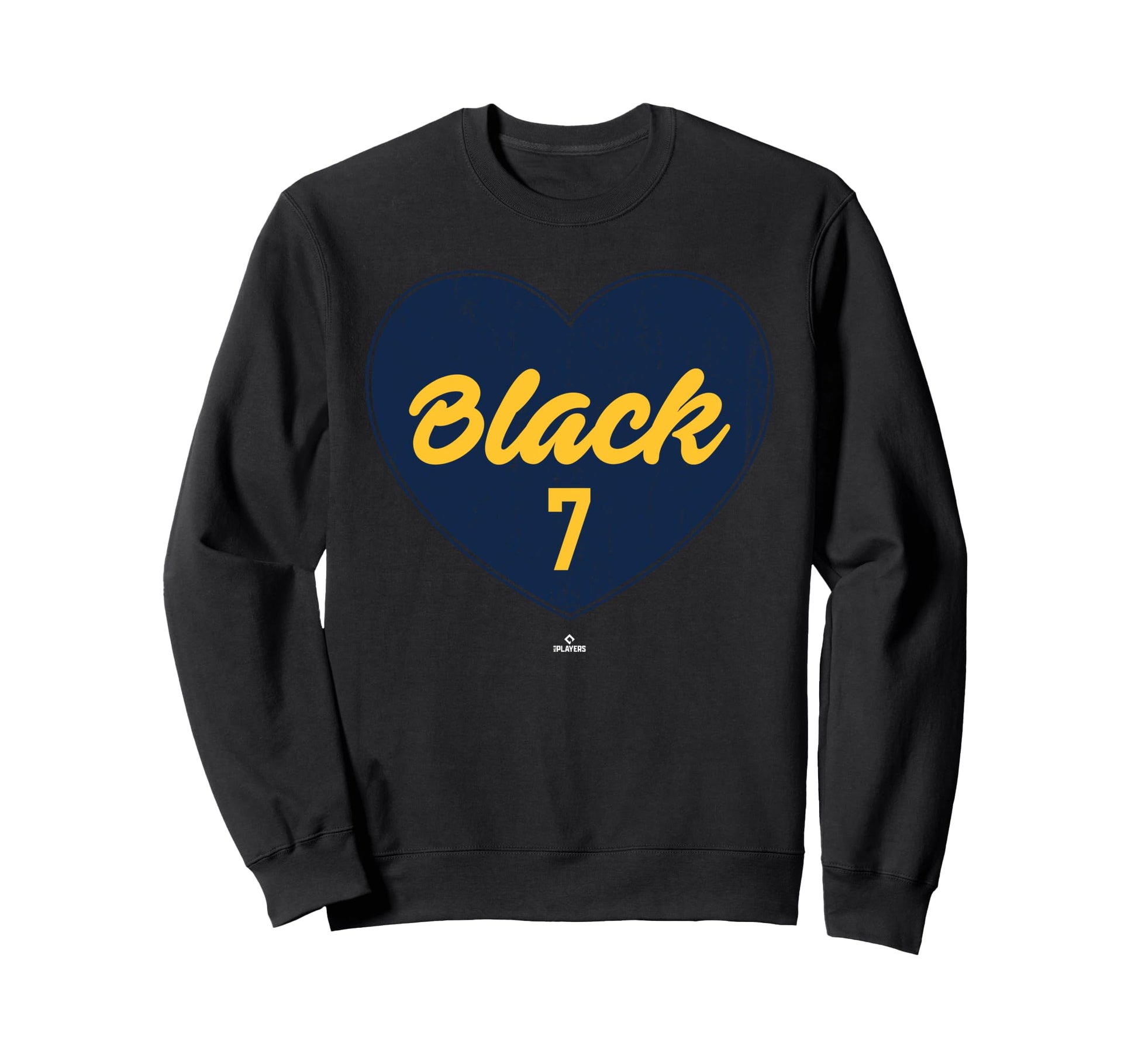 Distressed Heart Tyler Black Sweatshirt - Novelty Apparel Men Women - T-Shirt, Sweatshirt, Hoodie