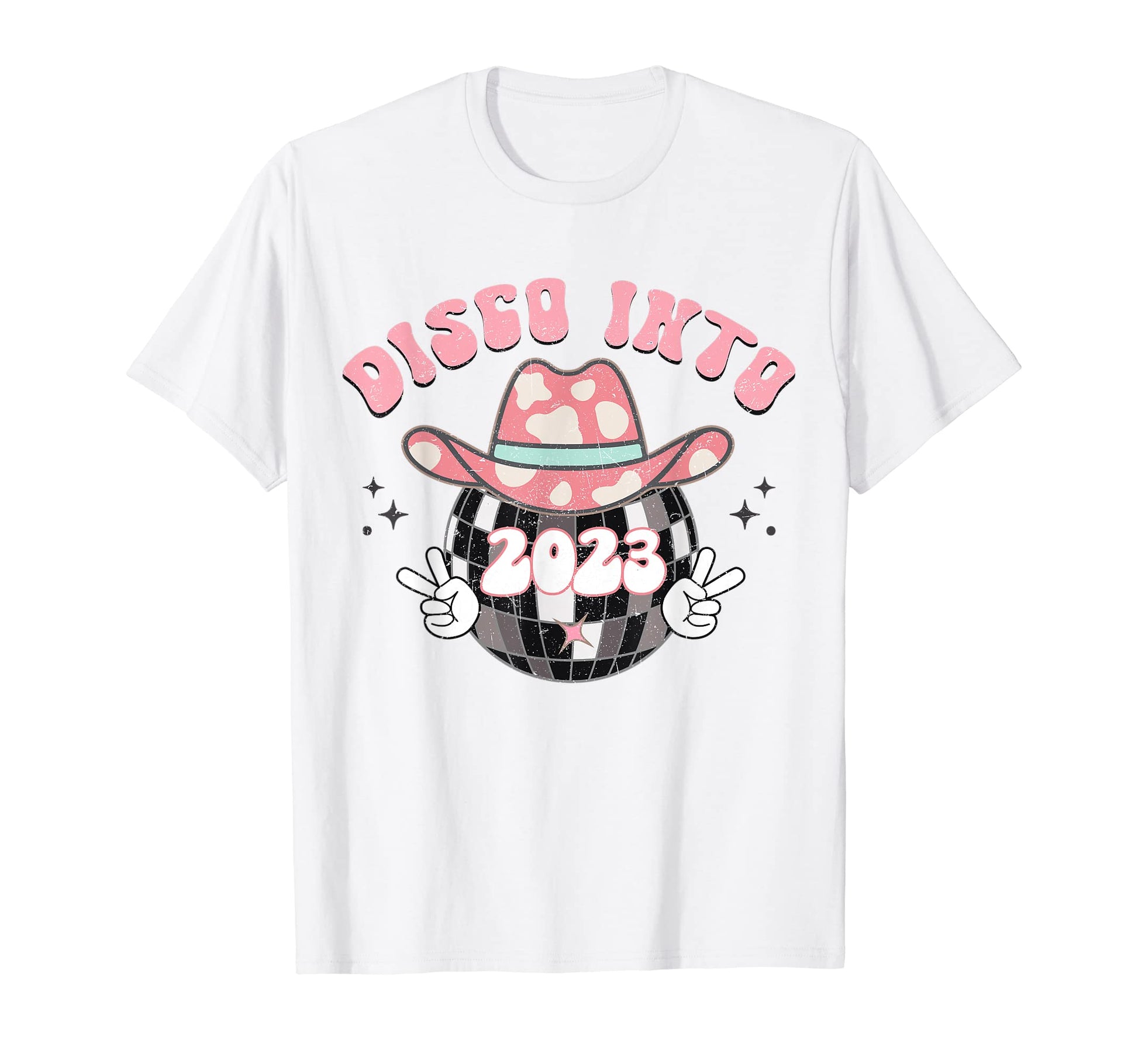Disco Into 2023 Western New Years 2023 T-Shirt - Streetwear Style Unisex - T-Shirt, Sweatshirt, Hoodie