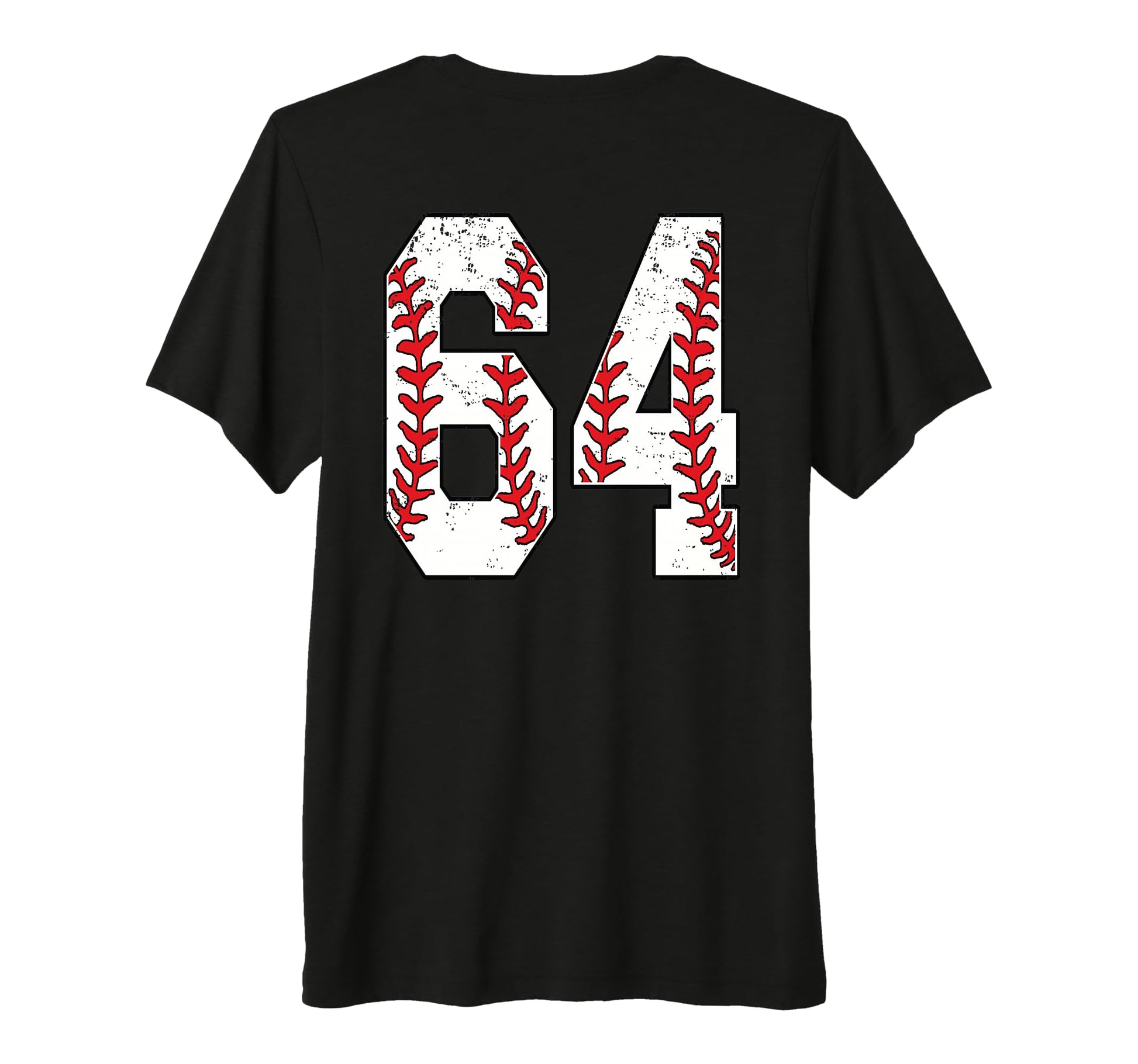 Number 64 Baseball Jersey Number 64 T-Shirt - Graphic Print for Adults - T-Shirt, Sweatshirt, Hoodie