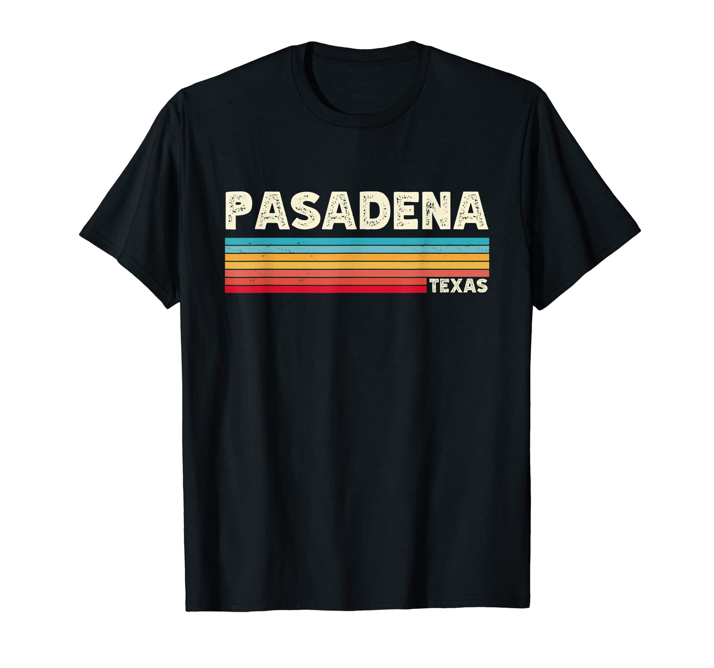 Native Pasadena Texas Tx Stripes State 70S T-Shirt - Novelty Apparel Unisex - T-Shirt, Sweatshirt, Hoodie