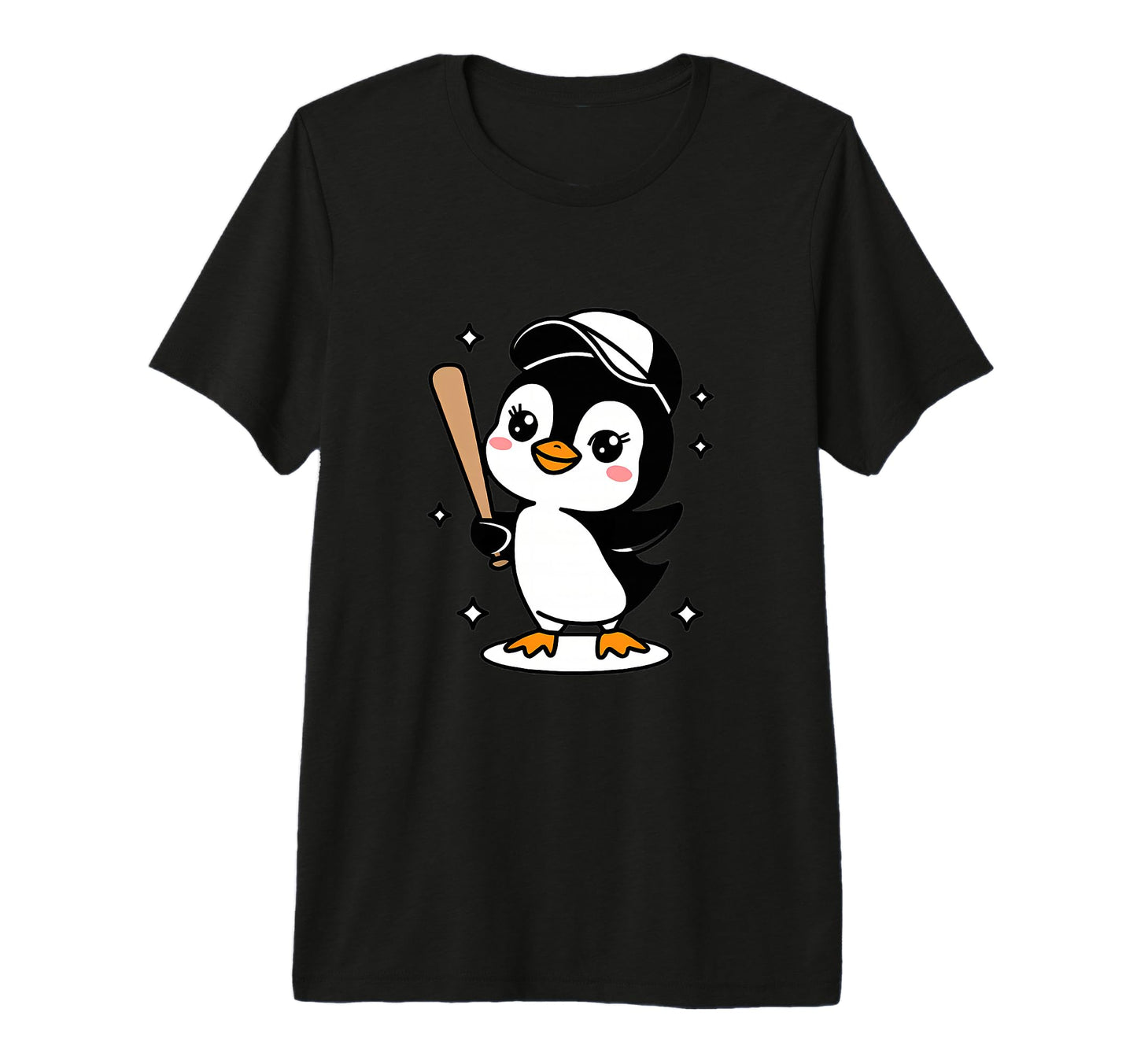 Home Waddle Run Kawaii Baseball T-Shirt - Novelty Apparel for Adults - T-Shirt, Sweatshirt, Hoodie