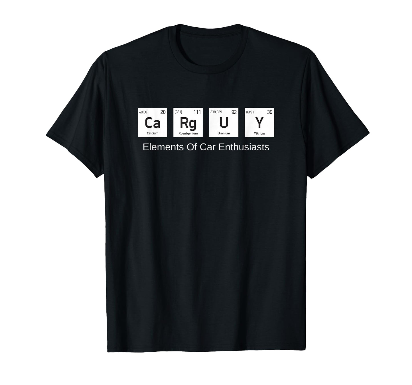 Funny Car Guy Gift Elements Car T-Shirt - Streetwear Style for Adults - T-Shirt, Sweatshirt, Hoodie