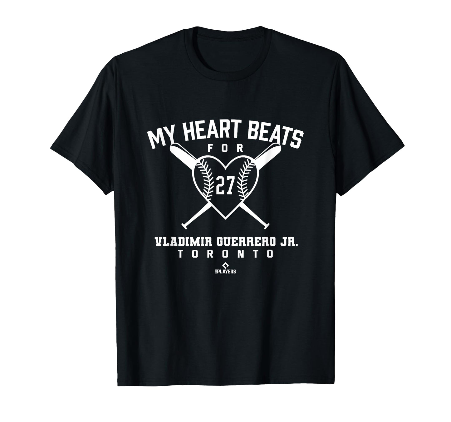 My Heart Beats Vladimir Guerrero Jr T-Shirt - Graphic Print for Adults - T-Shirt, Sweatshirt, Hoodie