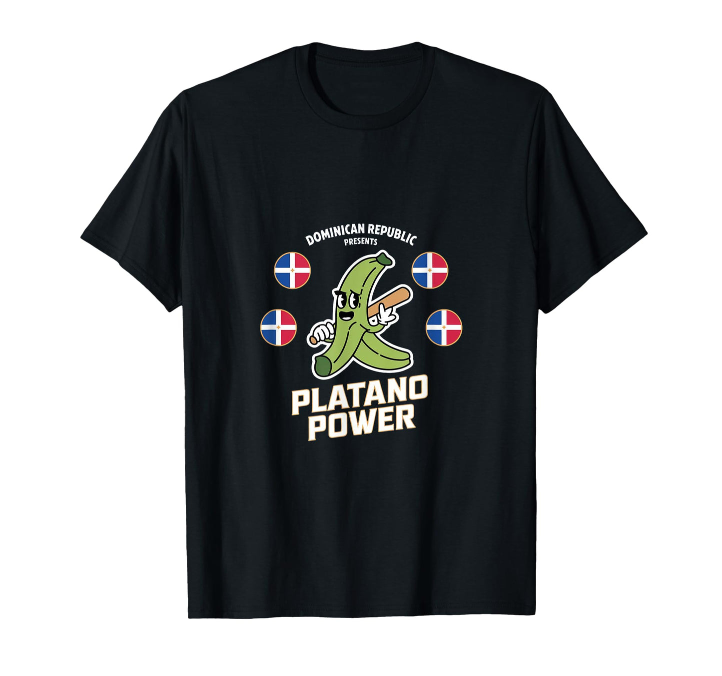 Dominican Republic Platano Power T-Shirt - Minimalist Print Unisex - T-Shirt, Sweatshirt, Hoodie