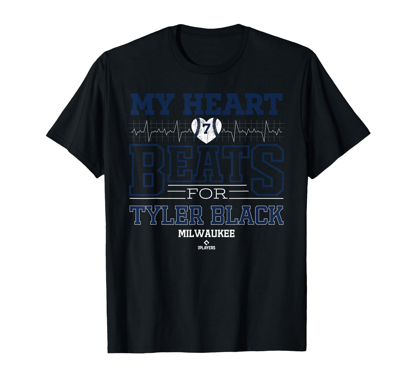 My Heart Beats Tyler Black Milwaukee T-Shirt - Trendy Graphic Unisex - T-Shirt, Sweatshirt, Hoodie