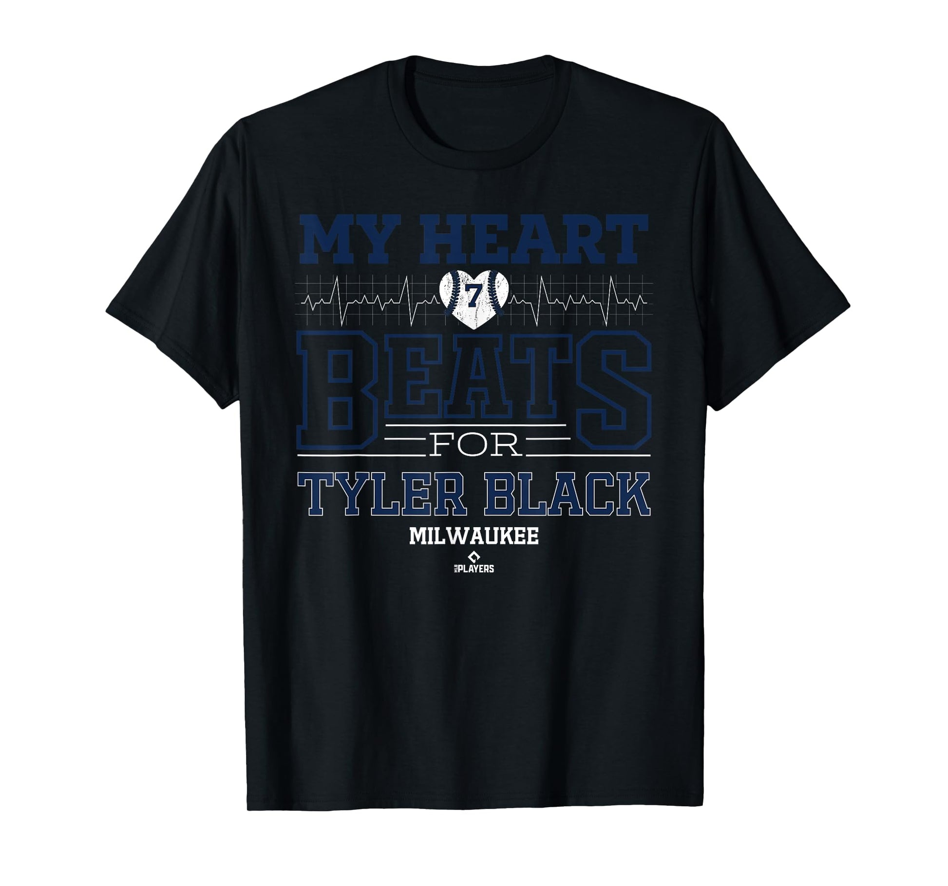 My Heart Beats Tyler Black Milwaukee T-Shirt - Trendy Graphic Unisex - T-Shirt, Sweatshirt, Hoodie