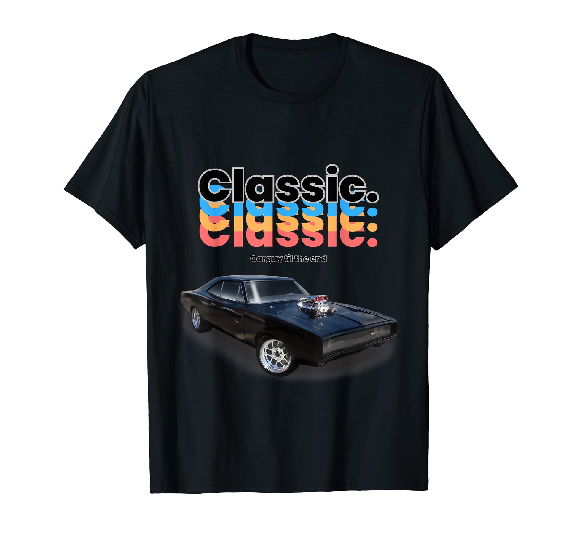 American Muscle Car T-Shirt - Fun Novelty Design Men Women - T-Shirt, Sweatshirt, Hoodie