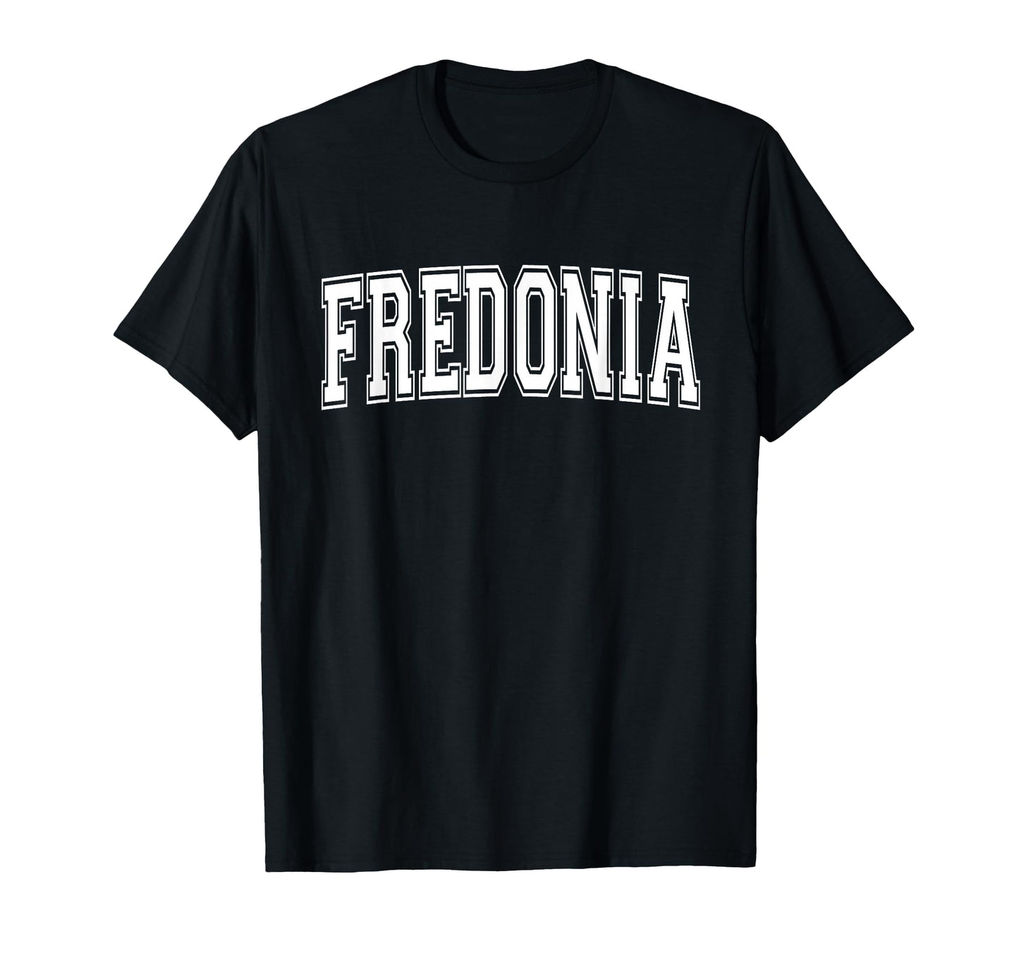 Fredonia Ny New York Usa Sports Varsity T-Shirt - Trendy Graphic for Adults - T-Shirt, Sweatshirt, Hoodie