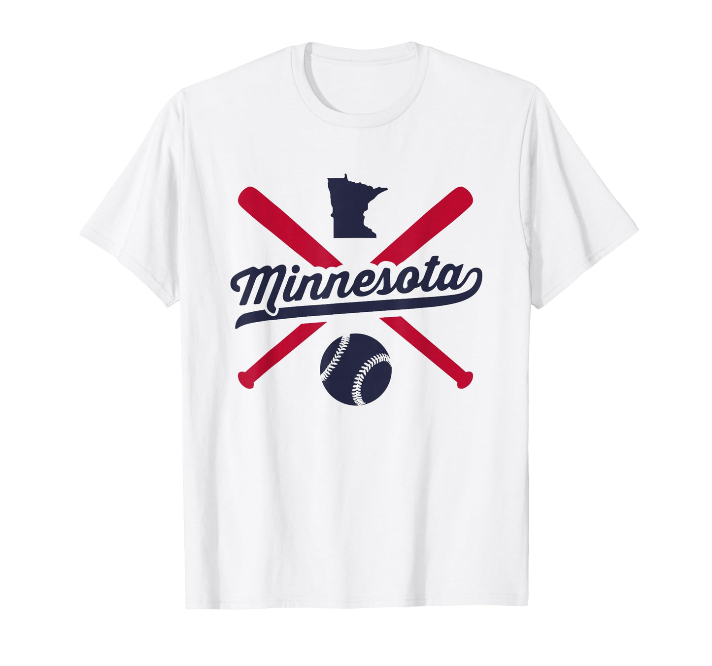 Minnesota Baseball State Pride Love T-Shirt - Aesthetic Graphic Men Women - T-Shirt, Sweatshirt, Hoodie