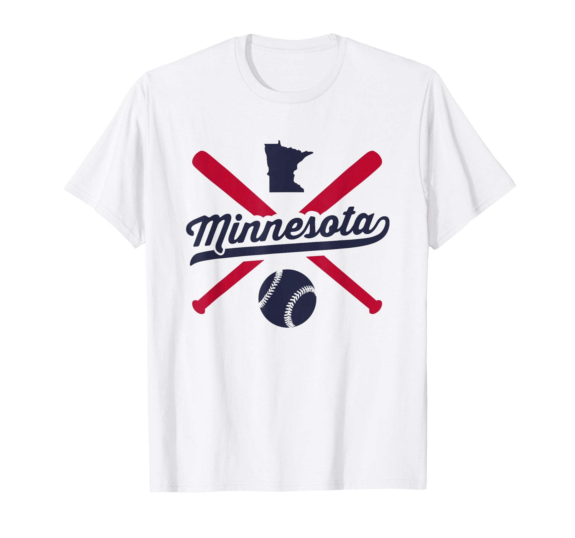Minnesota Baseball State Pride Love T-Shirt - Aesthetic Graphic Men Women - T-Shirt, Sweatshirt, Hoodie