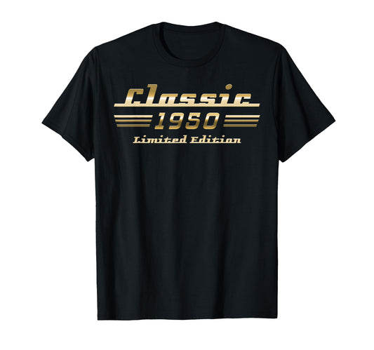 1950 Car 76Th Birthday T-Shirt - Custom Art Print Unisex - T-Shirt, Sweatshirt, Hoodie