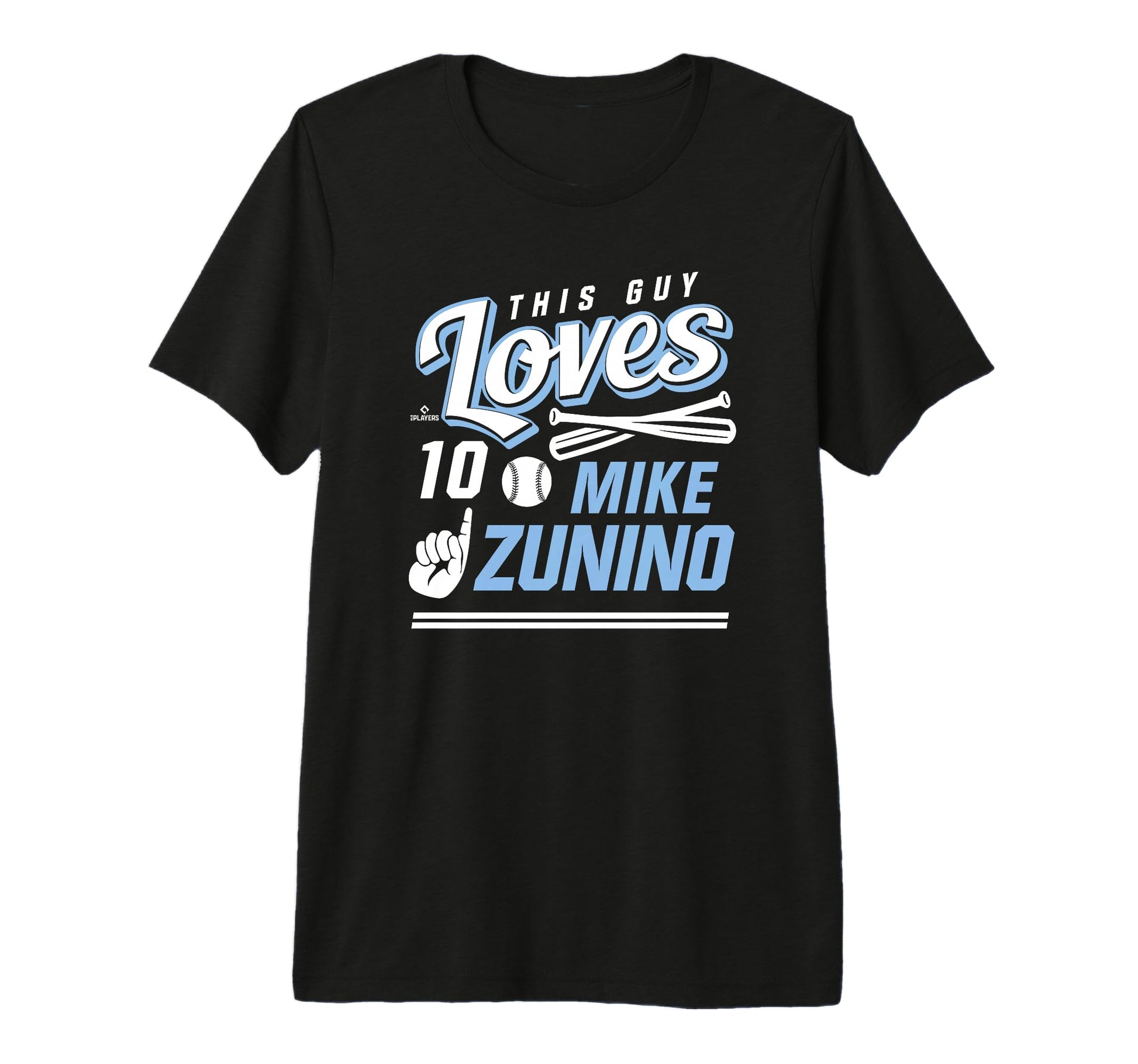 This Guy Loves Mike Zunino Tri Blend T-Shirt - Minimalist Print Unisex - T-Shirt, Sweatshirt, Hoodie