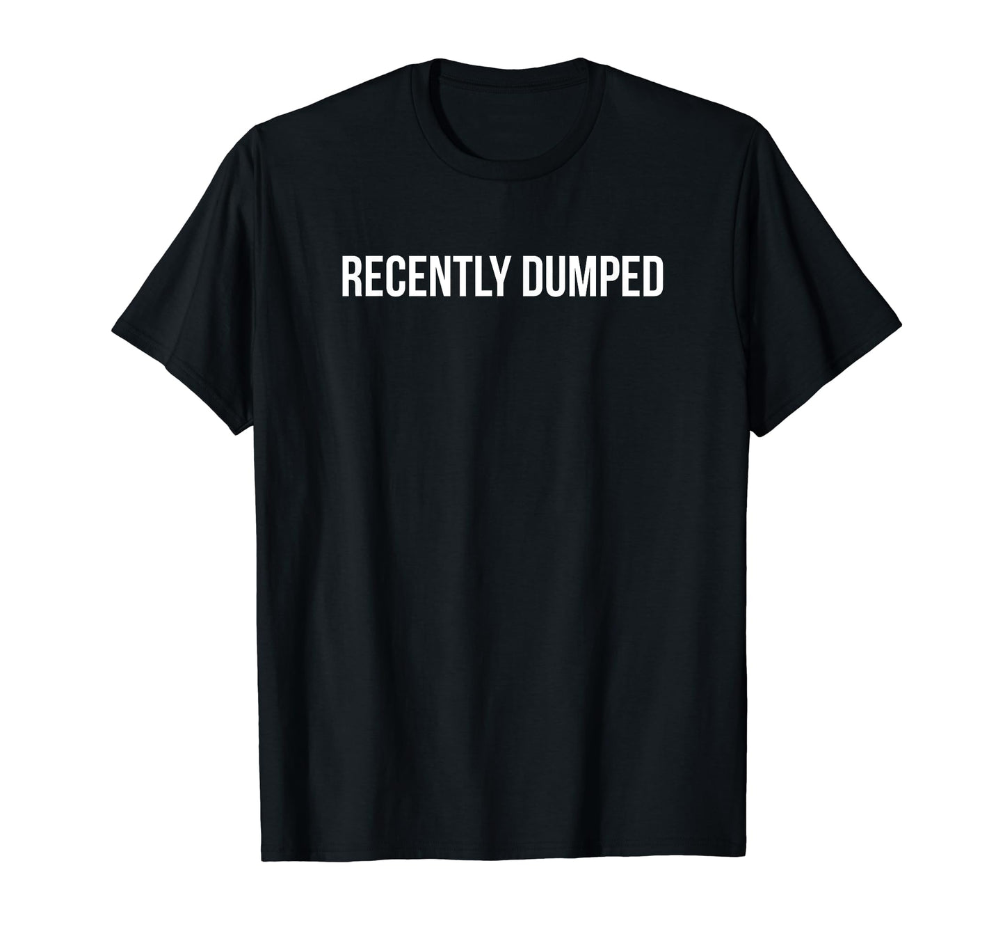 Recently Dumped Funny Y2K Aesthetic T-Shirt - Fun Novelty Design for Adults - T-Shirt, Sweatshirt, Hoodie