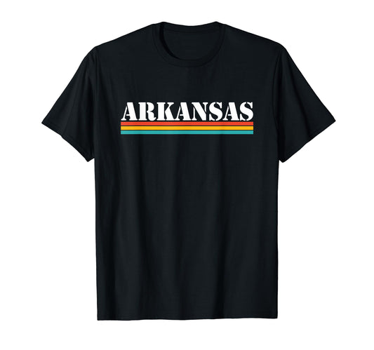 Arkansas Ar Stripes T-Shirt - Unique Graphic Men Women - T-Shirt, Sweatshirt, Hoodie
