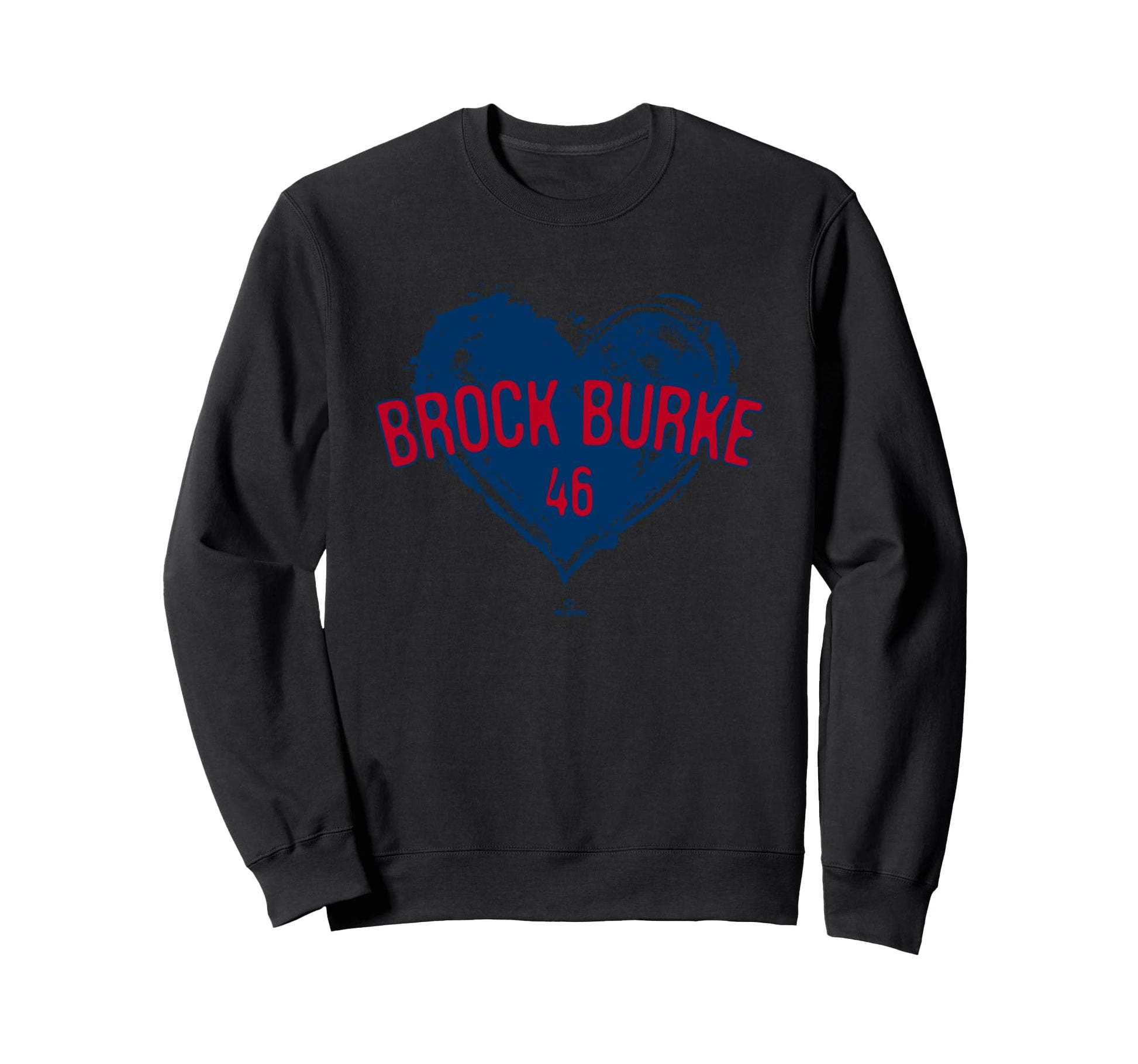 Distressed Heart Brock Burke Los Sweatshirt - Minimalist Print Unisex - T-Shirt, Sweatshirt, Hoodie