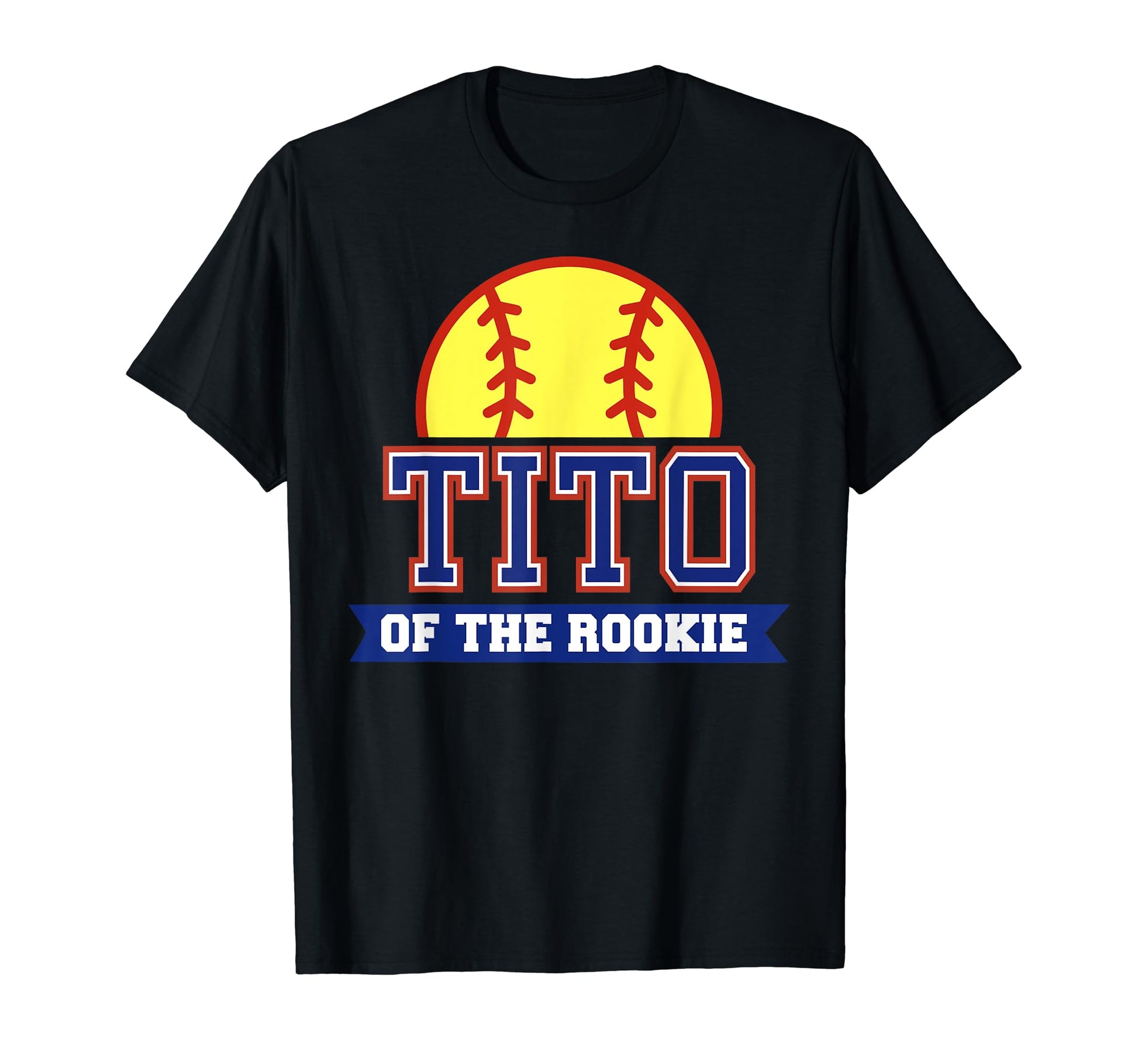 Tito Rookie 1St Birthday Softball T-Shirt - Unique Graphic for Adults - T-Shirt, Sweatshirt, Hoodie