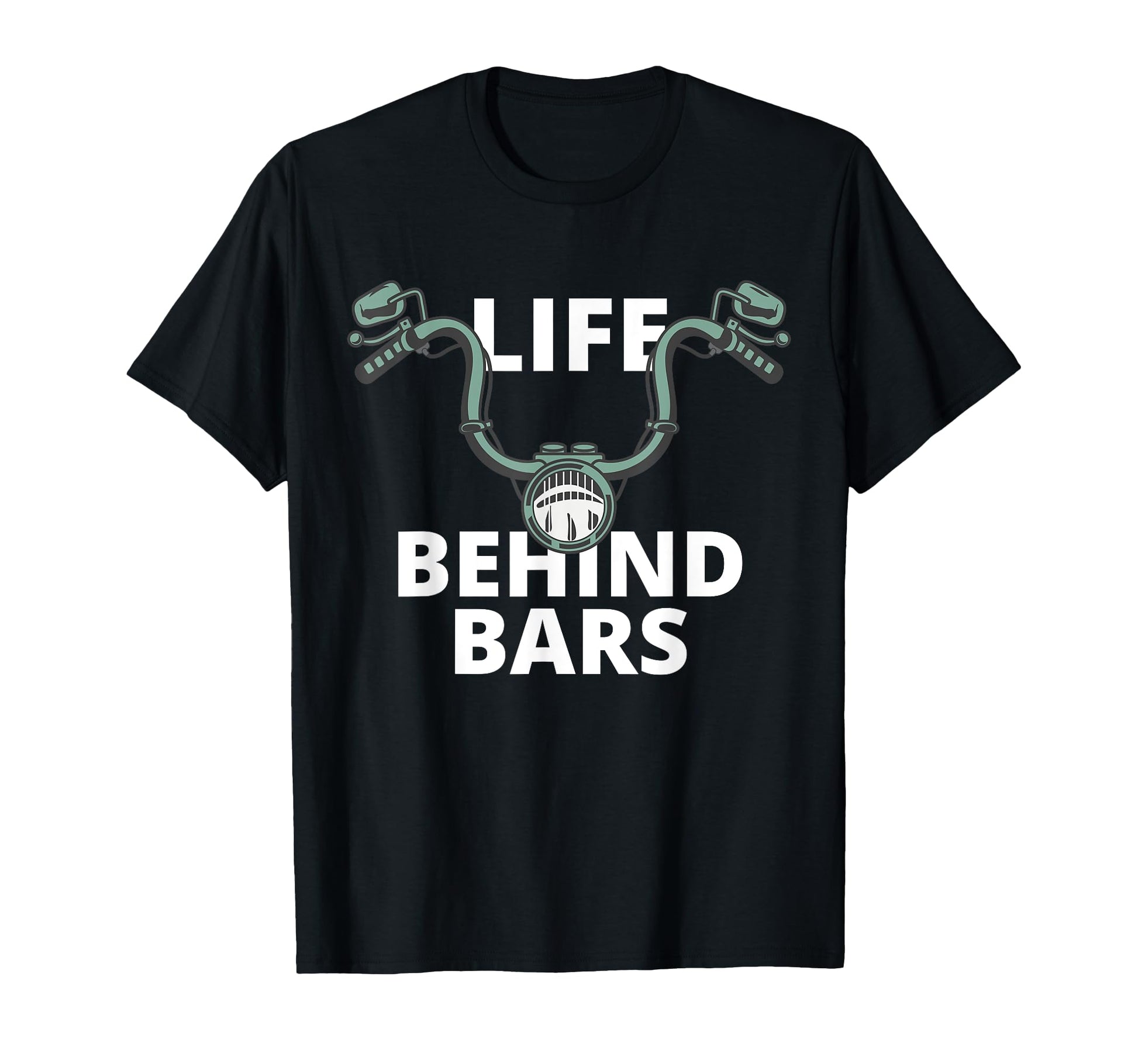 Life Behind Bars Motorcycle Rider Bikers T-Shirt - Streetwear Style Unisex - T-Shirt, Sweatshirt, Hoodie