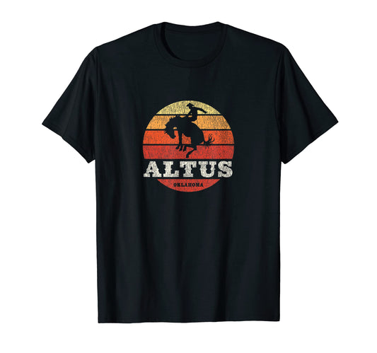 Altus Ok Country Western T-Shirt - Minimalist Print Men Women - T-Shirt, Sweatshirt, Hoodie