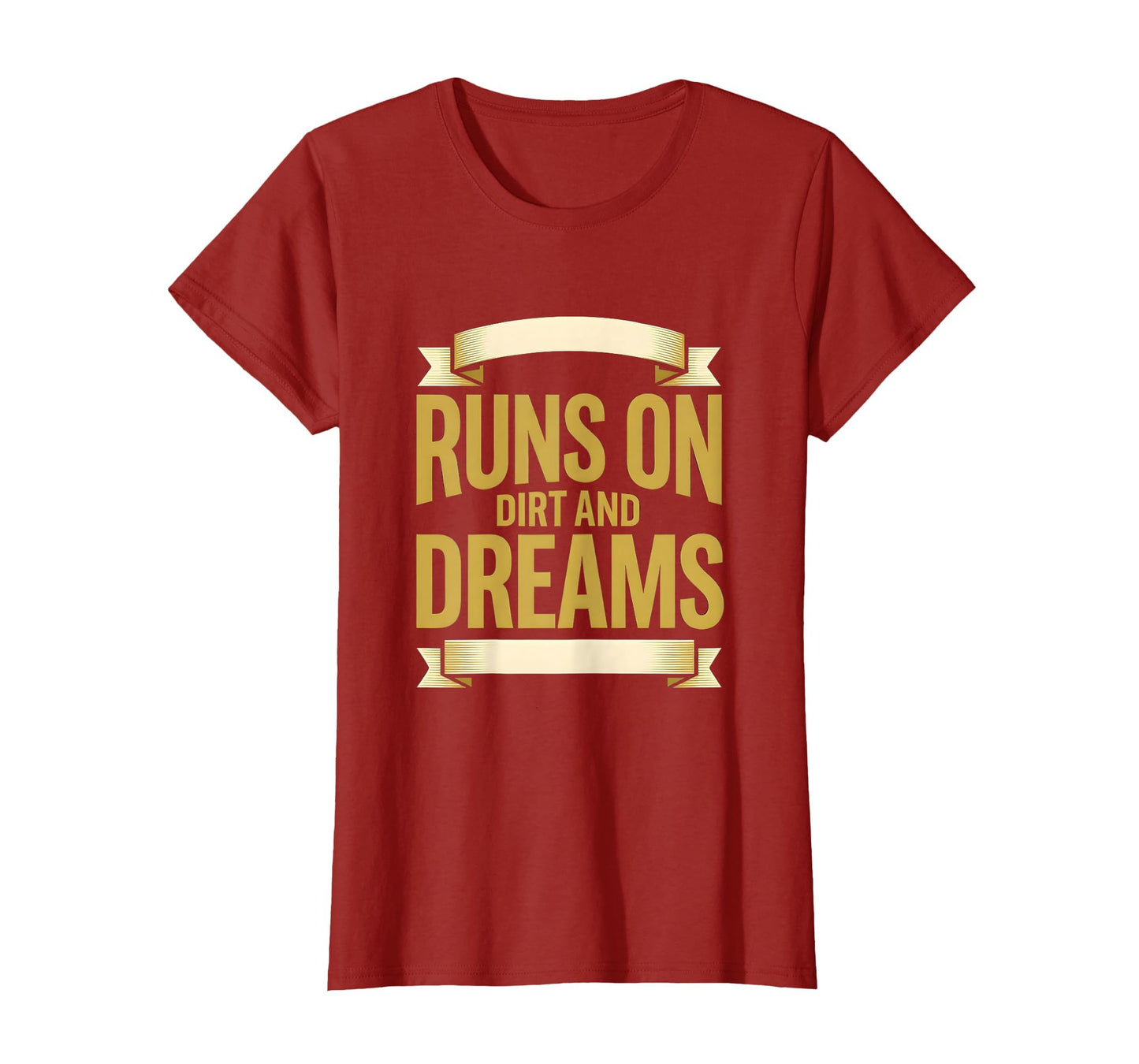 Runs Dirt And Dreams Softball T-Shirt - Unique Graphic Men Women - T-Shirt, Sweatshirt, Hoodie