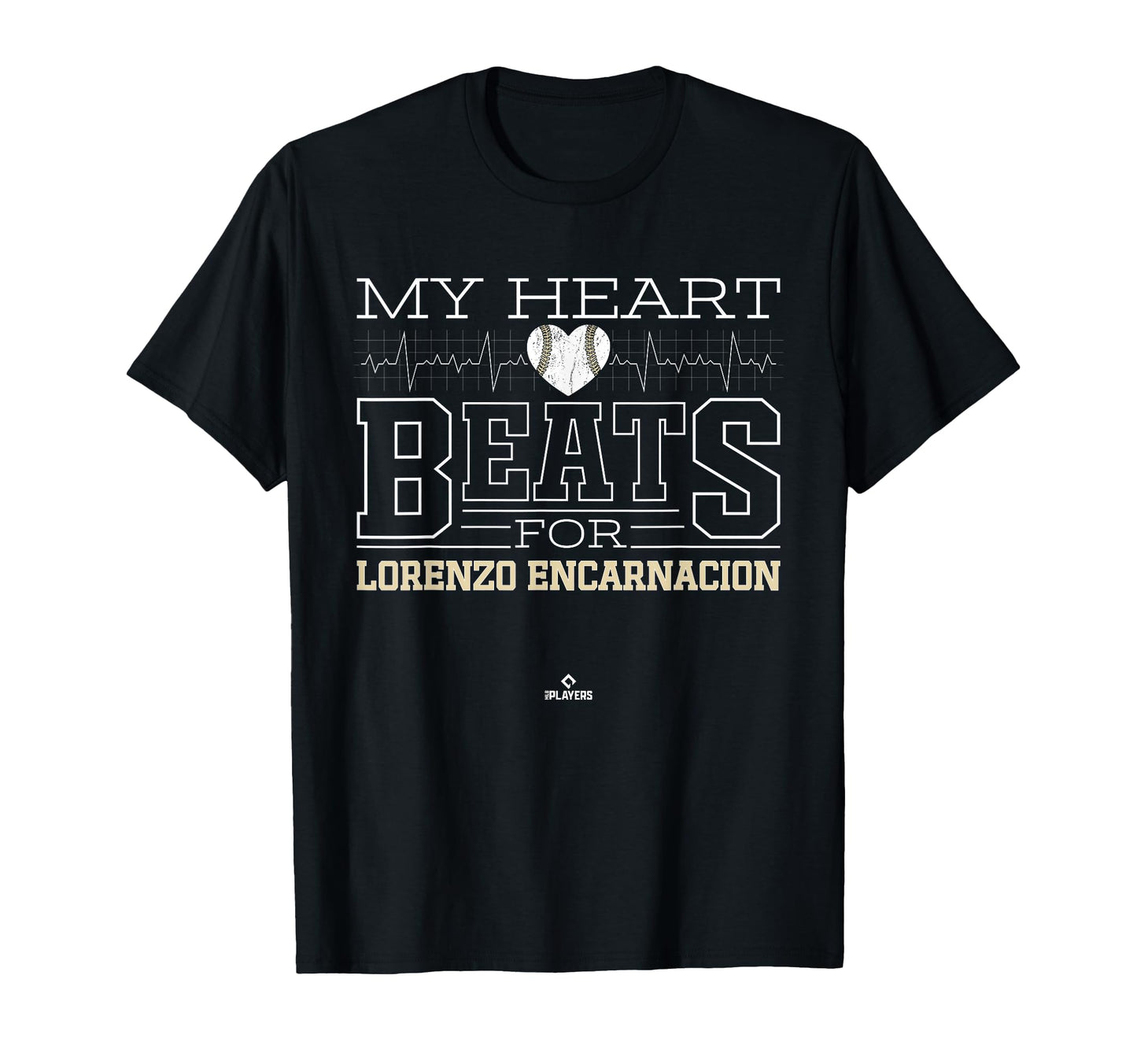 My Heart Beats Lorenzo Encarnacion T-Shirt - Novelty Apparel for Adults - T-Shirt, Sweatshirt, Hoodie