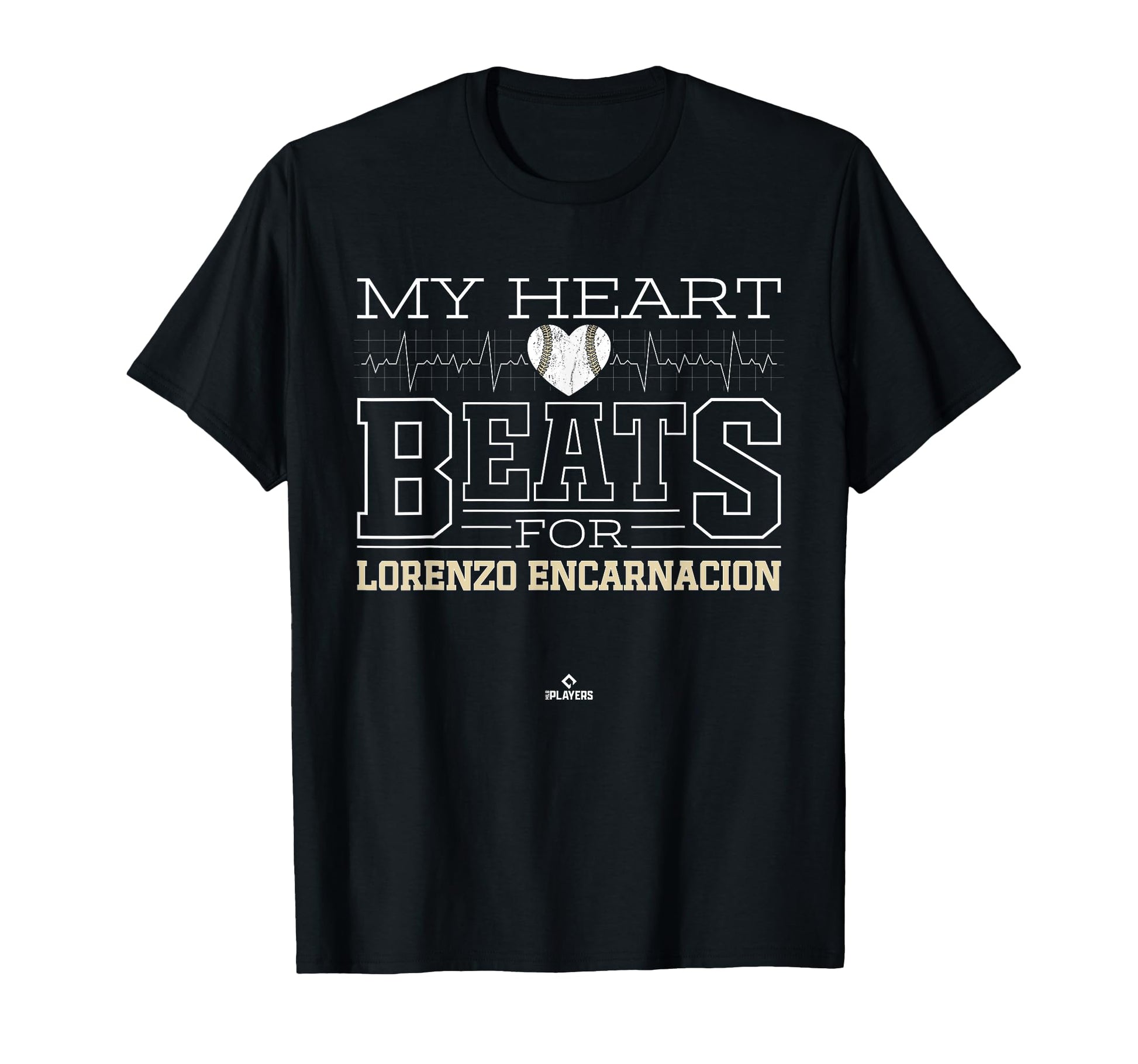 My Heart Beats Lorenzo Encarnacion T-Shirt - Novelty Apparel for Adults - T-Shirt, Sweatshirt, Hoodie