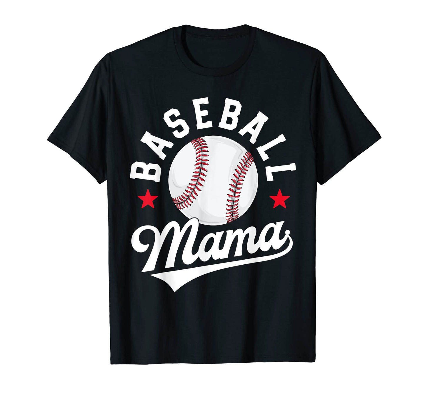 Baseball Mama Matching Family School T-Shirt - Unique Graphic for Adults - T-Shirt, Sweatshirt, Hoodie