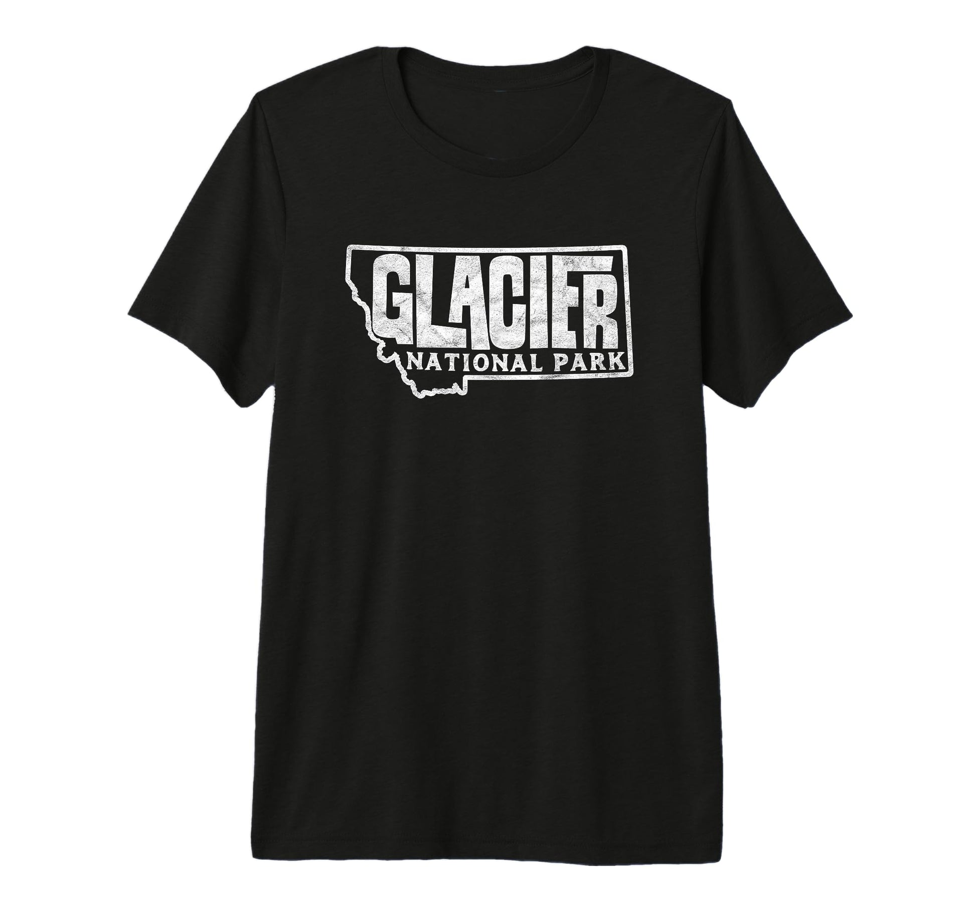 Glacier National Park Montana Tri T-Shirt - Streetwear Style for Adults - T-Shirt, Sweatshirt, Hoodie