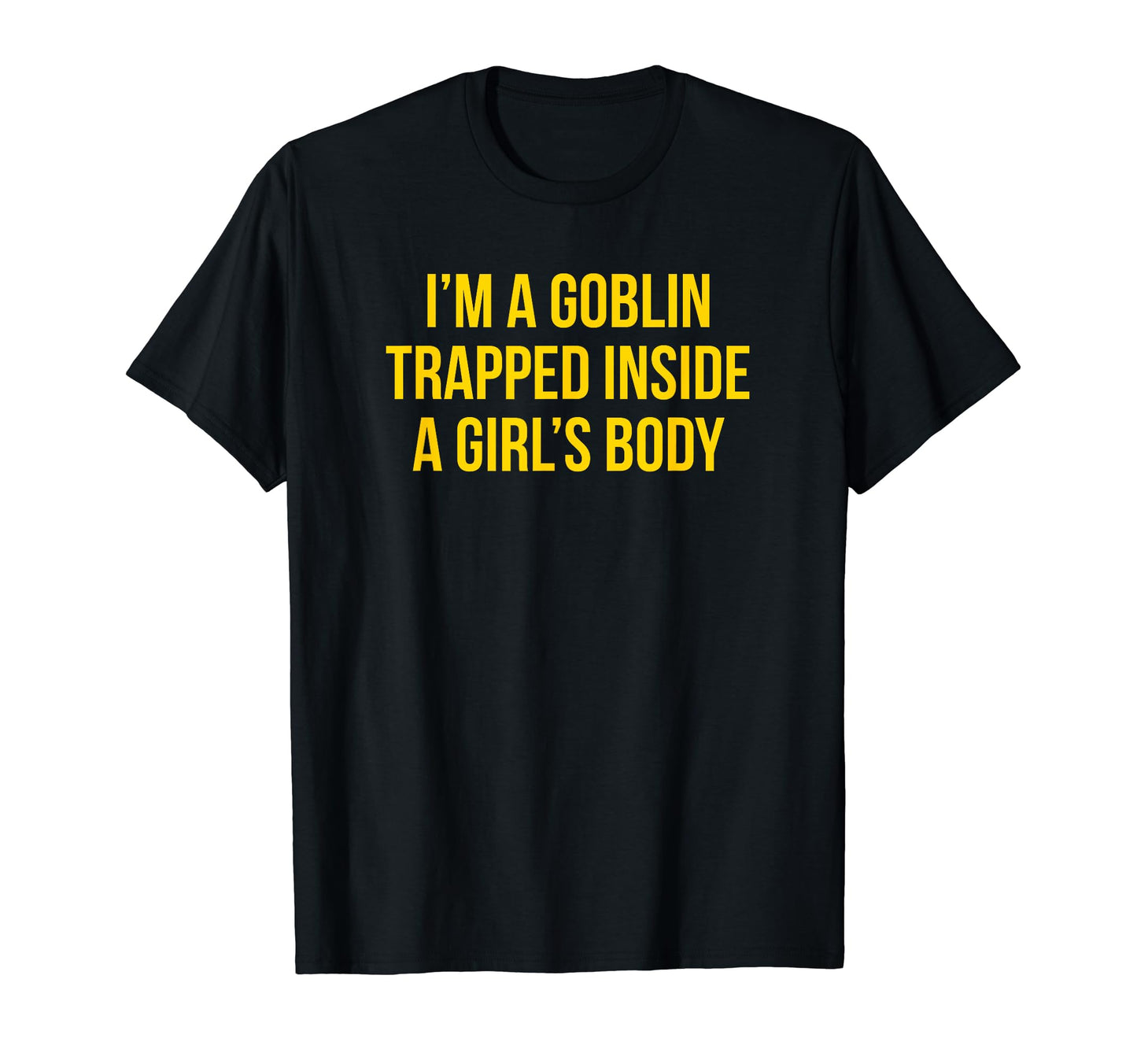 Im Goblin Trapped Inside Body Y2K T-Shirt - Custom Art Print for Adults - T-Shirt, Sweatshirt, Hoodie