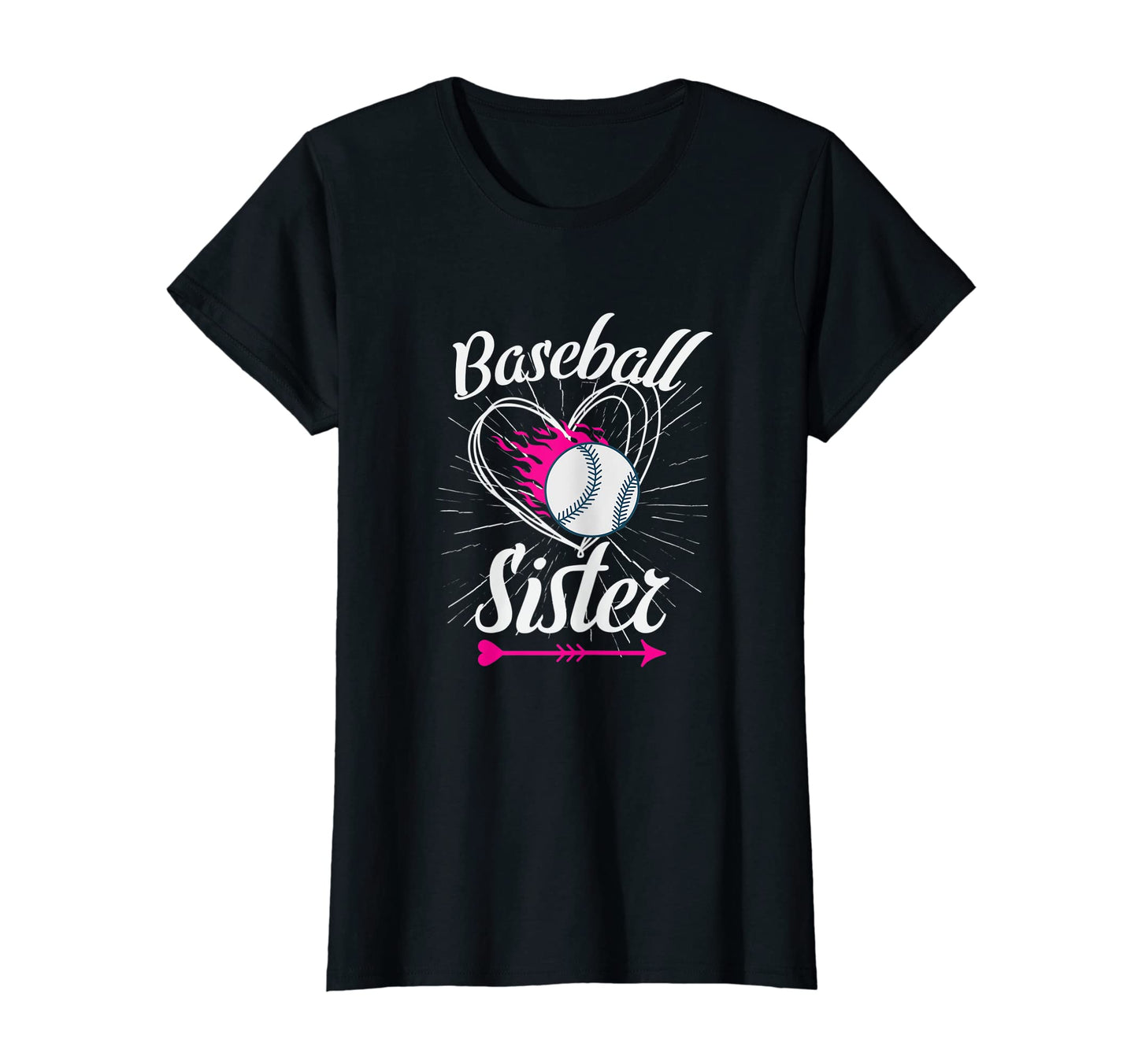 Womens Love Baseball Proud T-Shirt - Casual Everyday Wear for Adults - T-Shirt, Sweatshirt, Hoodie