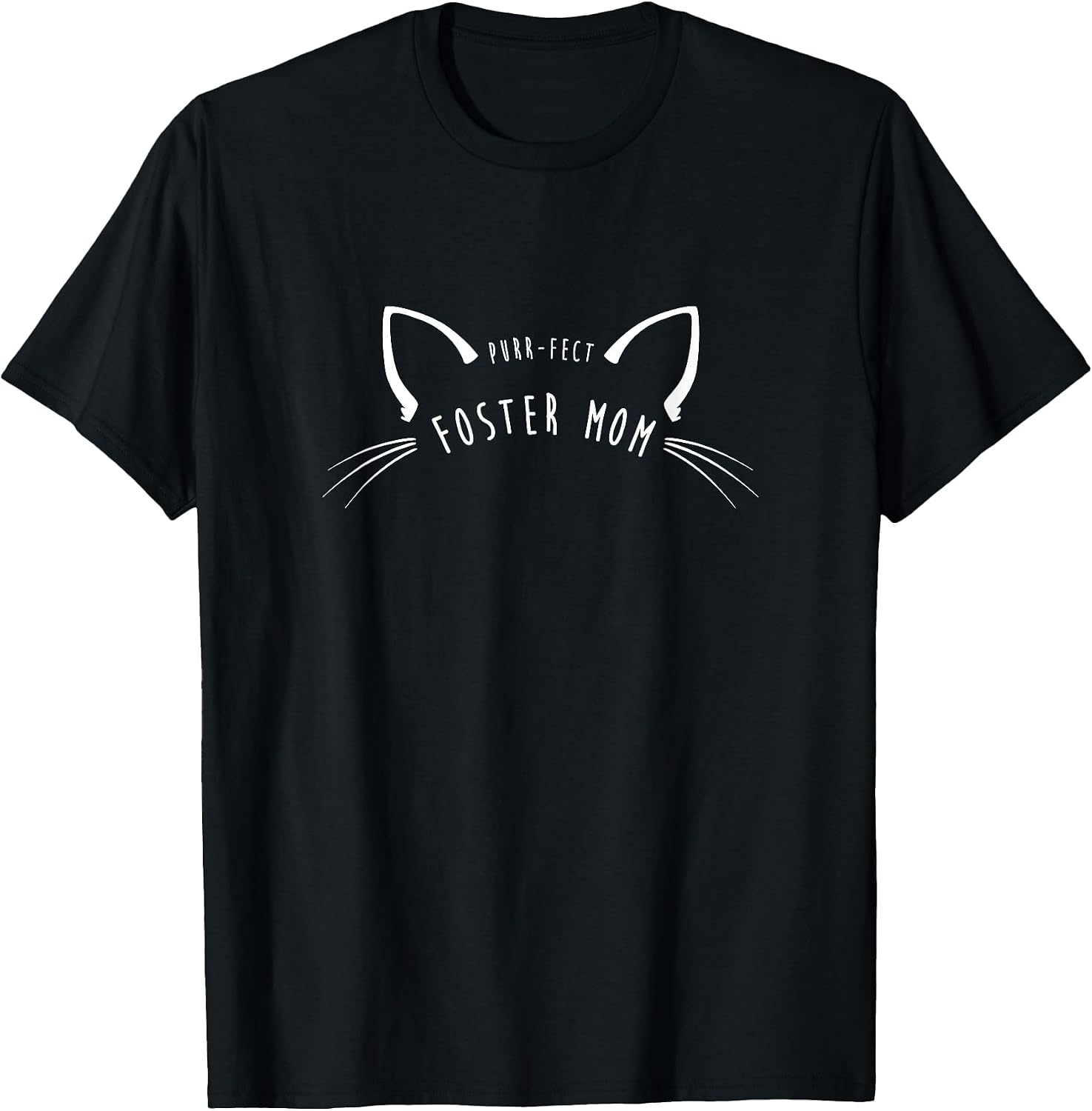Purr-fect Foster Mom Funny Cute Cat Lover Gift Men - Adult & Kids T-Shirts, Sweatshirts & Hoodies apparel design preview 1