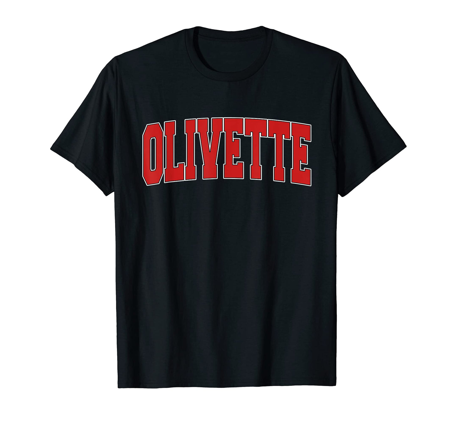 Olivette Mo Missouri Varsity Usa Sports T-Shirt - Graphic Print Men Women - T-Shirt, Sweatshirt, Hoodie