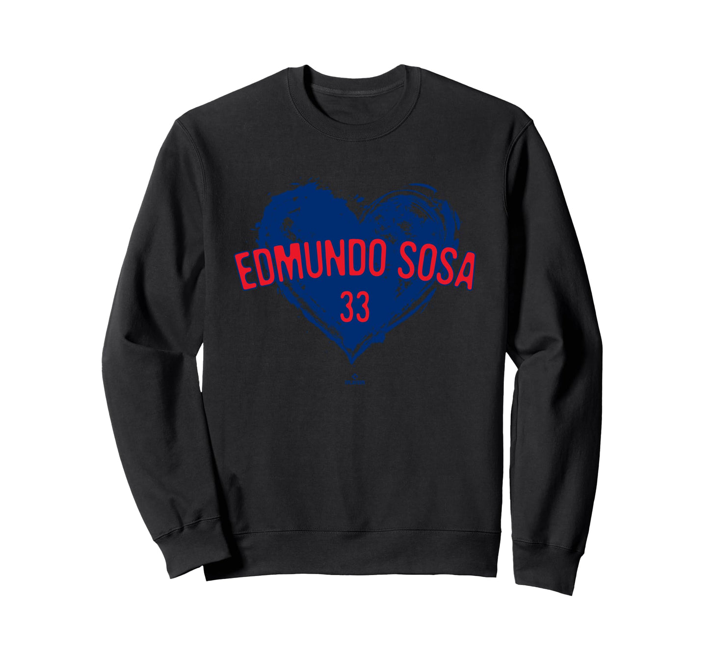 Distressed Heart Edmundo Sosa Sweatshirt - Custom Art Print Unisex - T-Shirt, Sweatshirt, Hoodie