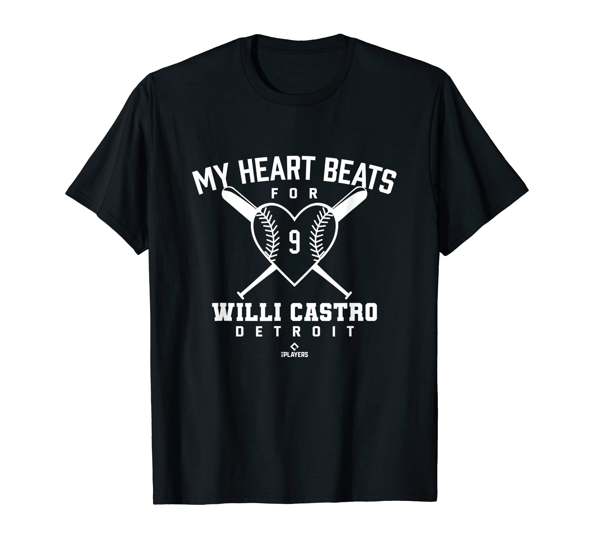 My Heart Beats Willi Castro Baseball T-Shirt - Aesthetic Graphic Men Women - T-Shirt, Sweatshirt, Hoodie