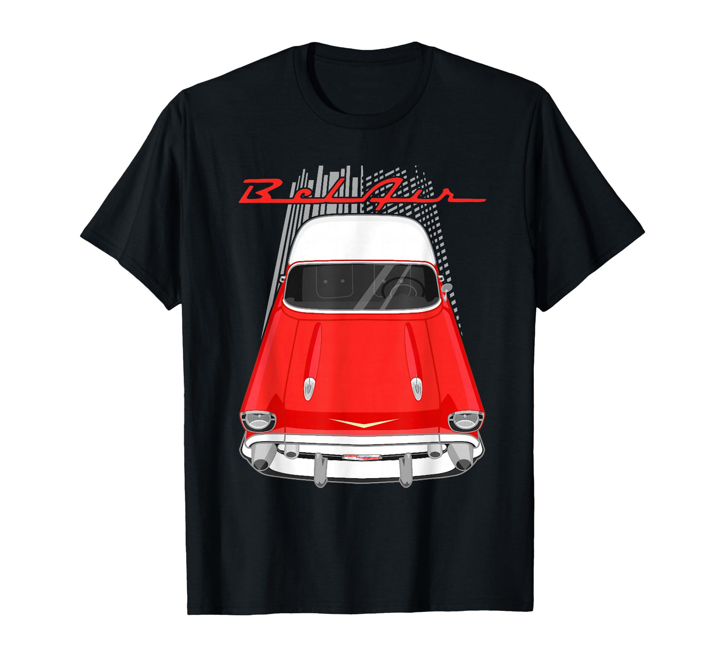Bel Air 1957 57 Car Old School Hot T-Shirt - Aesthetic Graphic Men Women - T-Shirt, Sweatshirt, Hoodie